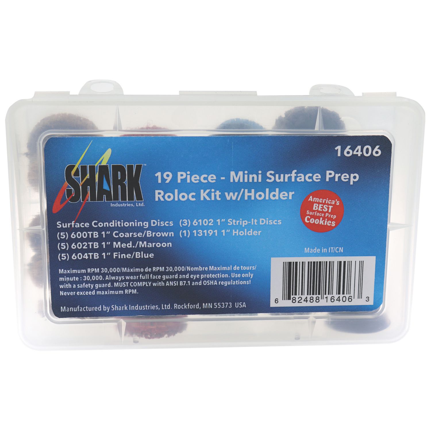 SURFACE PREP KIT - 19 PCS 16406 | eBaydiy Tools