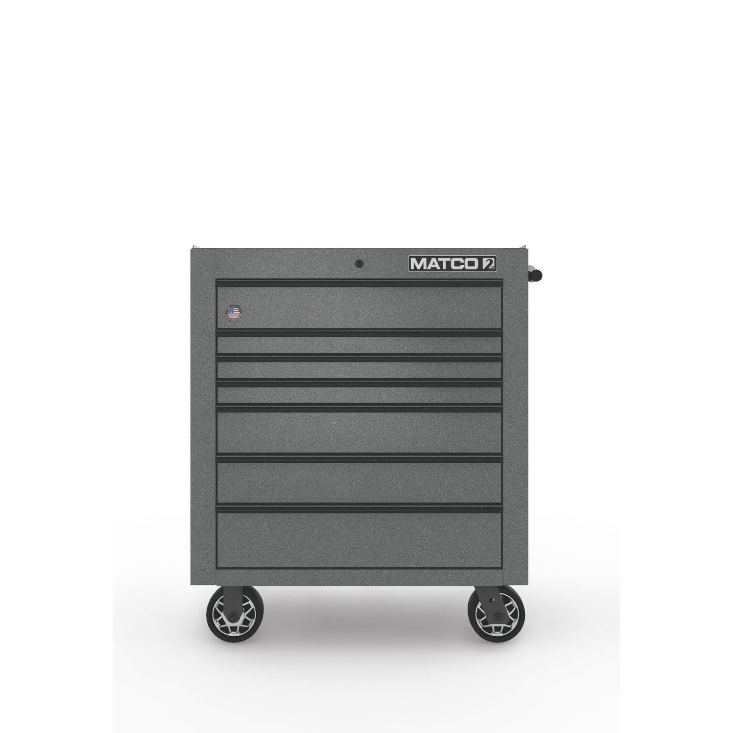 35 x 25 SINGLE-BAY 2s SERIES TOOLBOX (TOUGH GUNMETAL GRAY/BLACK) 2125TB-NNB | eBaydiy Tools