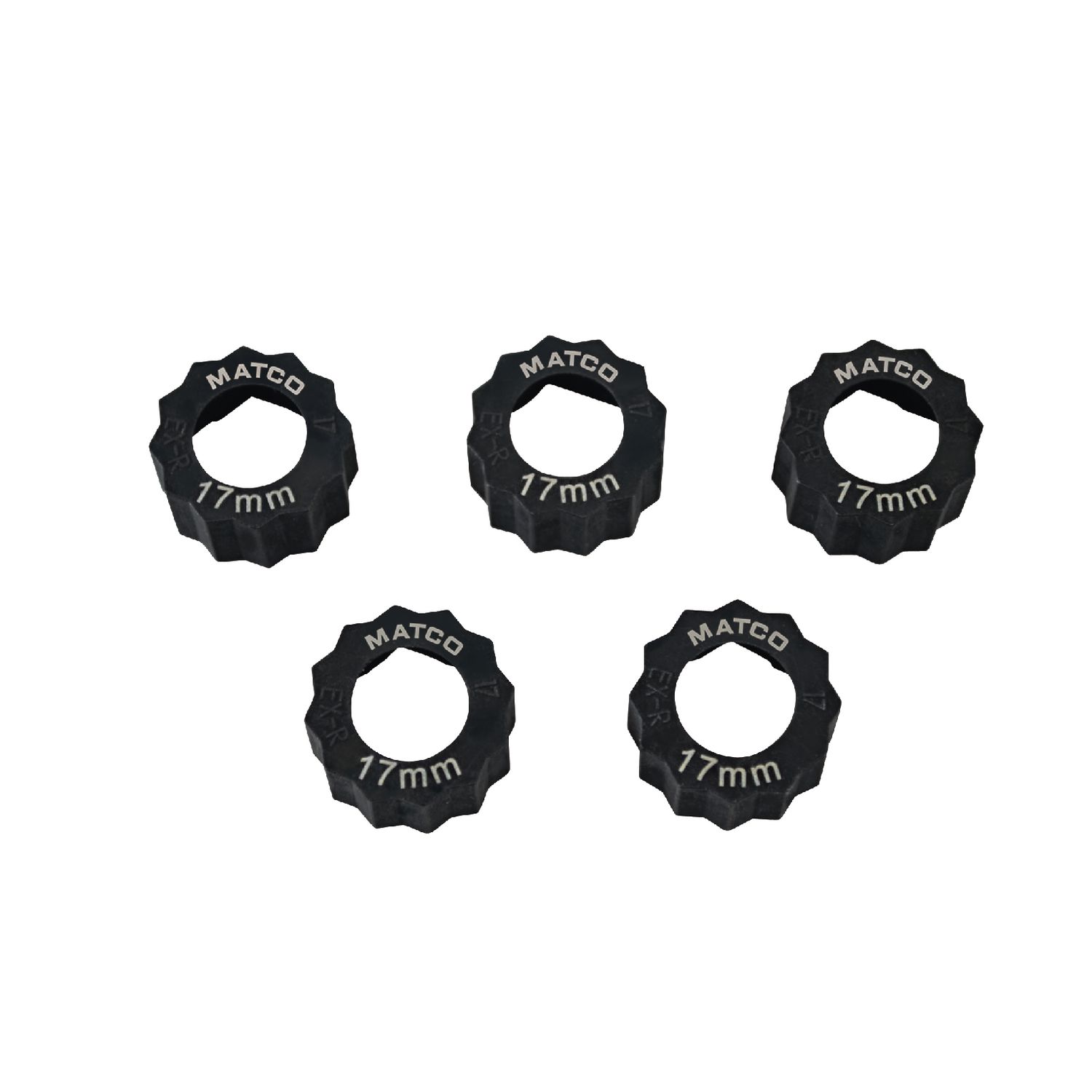 5 PIECE 16MM HEX GRIP EXTRACTOR RING 5HGEXR17 | eBaydiy Tools