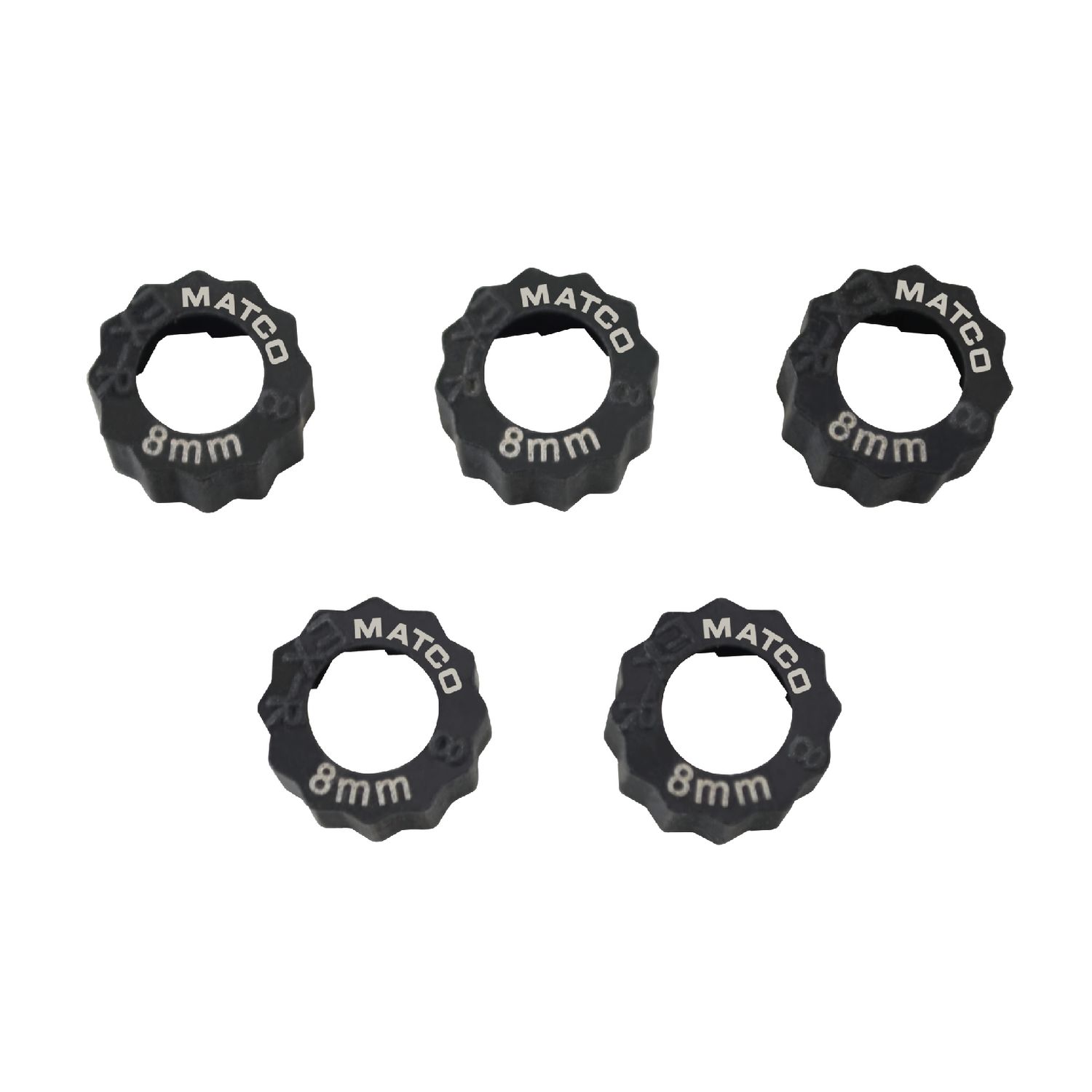 5 PIECE 8MM HEX GRIP EXTRACTOR RING 5HGEXR8 | eBaydiy Tools