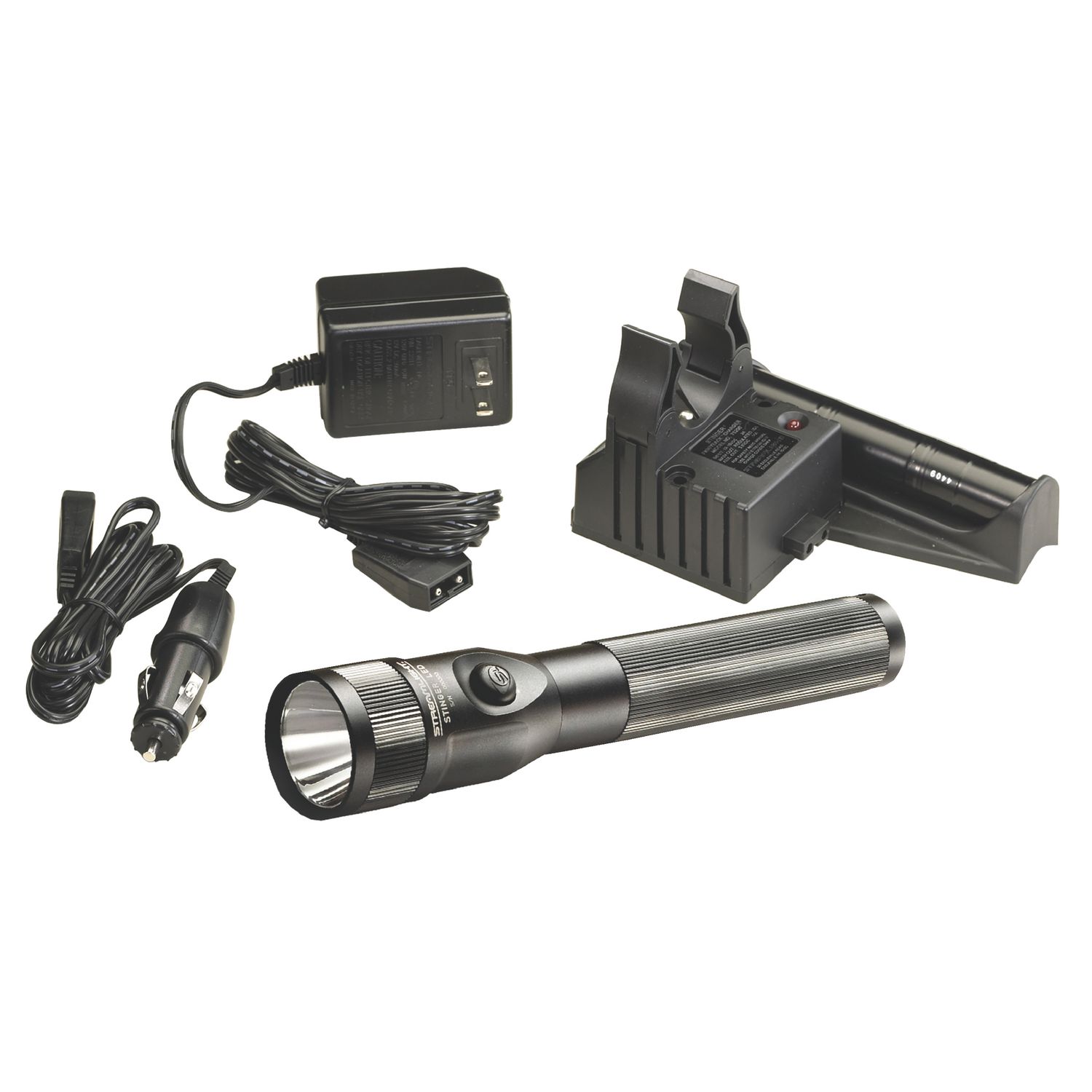 STREAMLIGHT STINGER 450 LUMENS LED RECHARGEABLE FLASHLIGHT WITH PIGGYBACK CHARGER-BLACK 75751 | eBaydiy Tools
