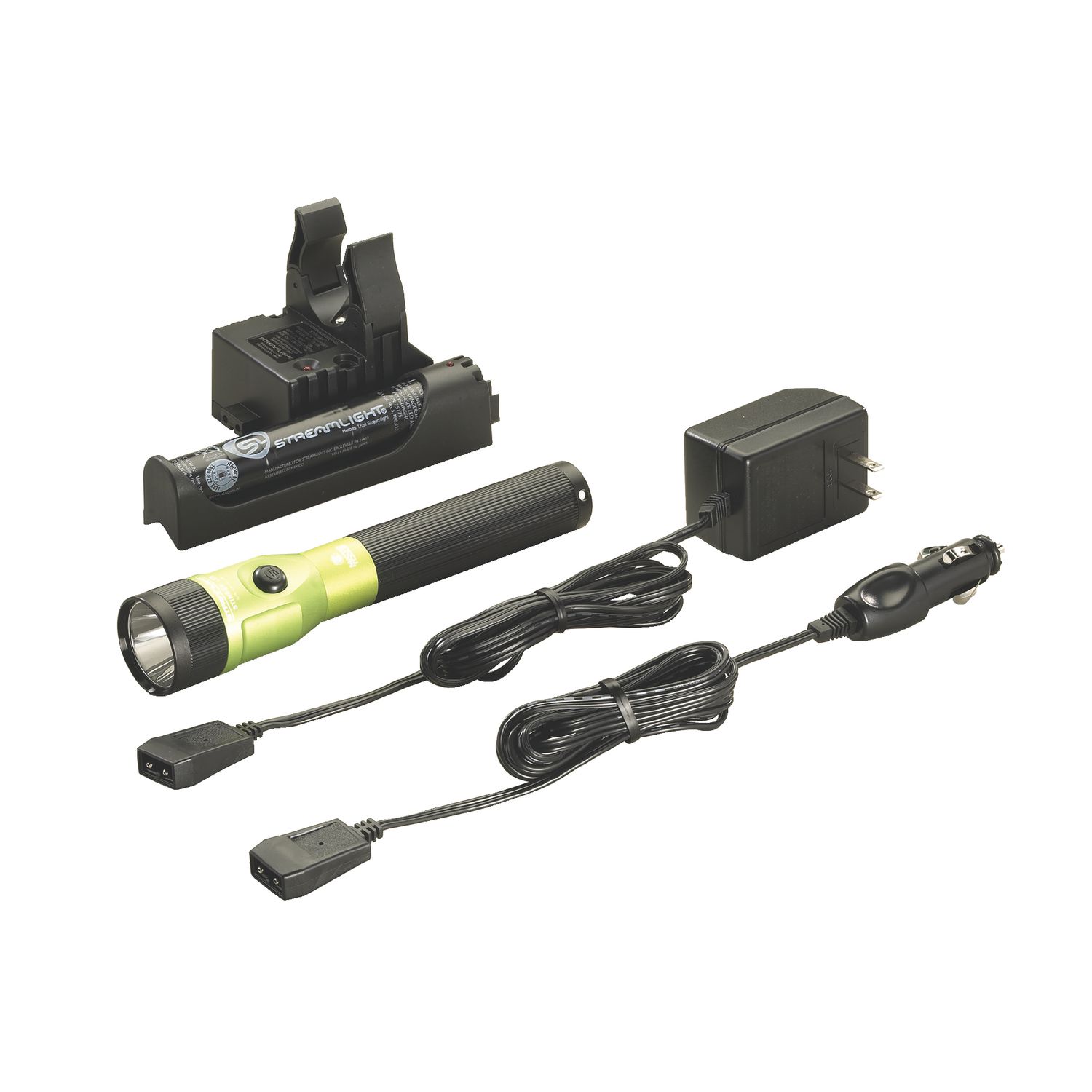 STREAMLIGHT STINGER 450 LUMENS LED RECHARGEABLE FLASHLIGHT WITH PIGGYBACK CHARGER-LIME 95053 | eBaydiy Tools