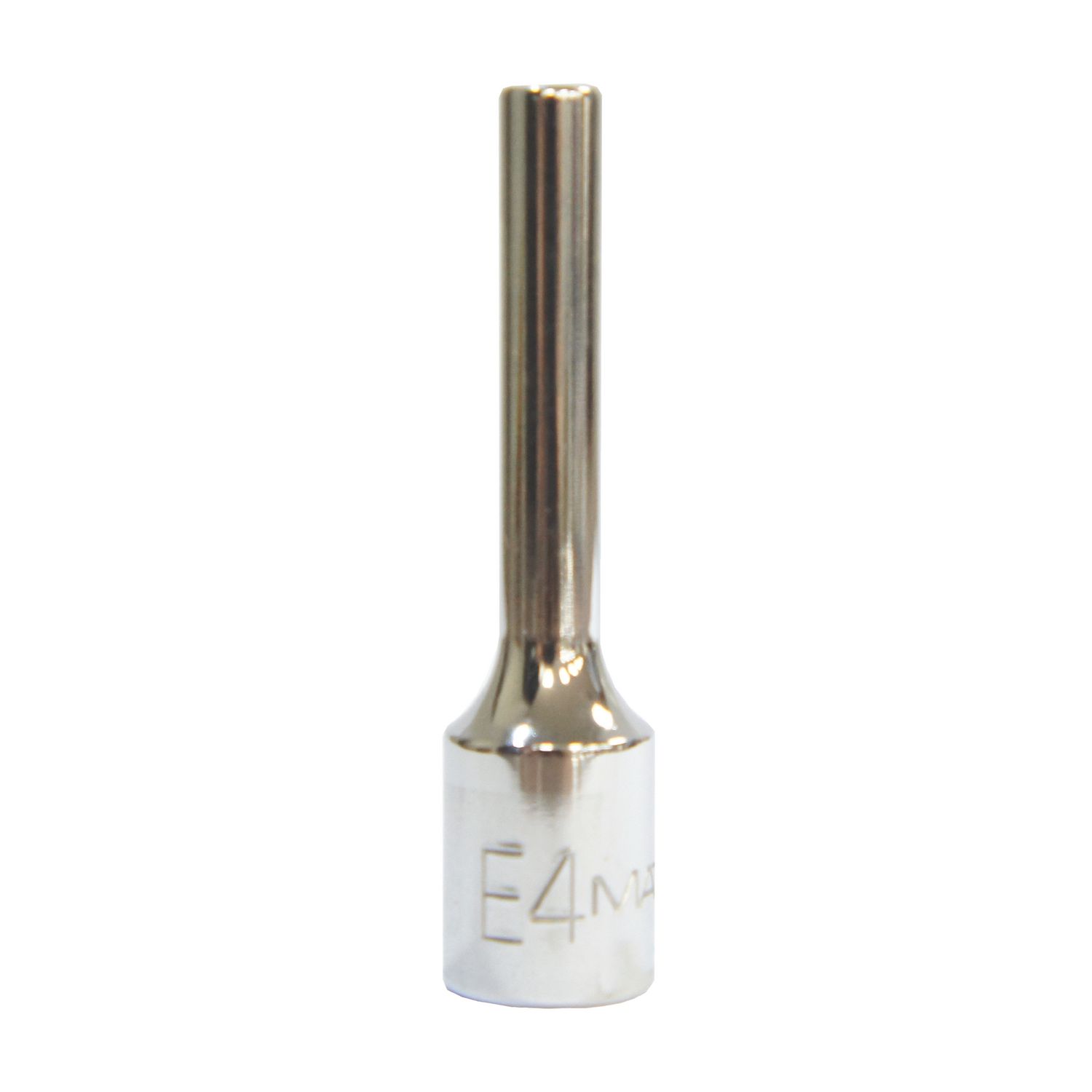 1/4 DRIVE E4 CHROME SOCKET A4XRL | eBaydiy Tools