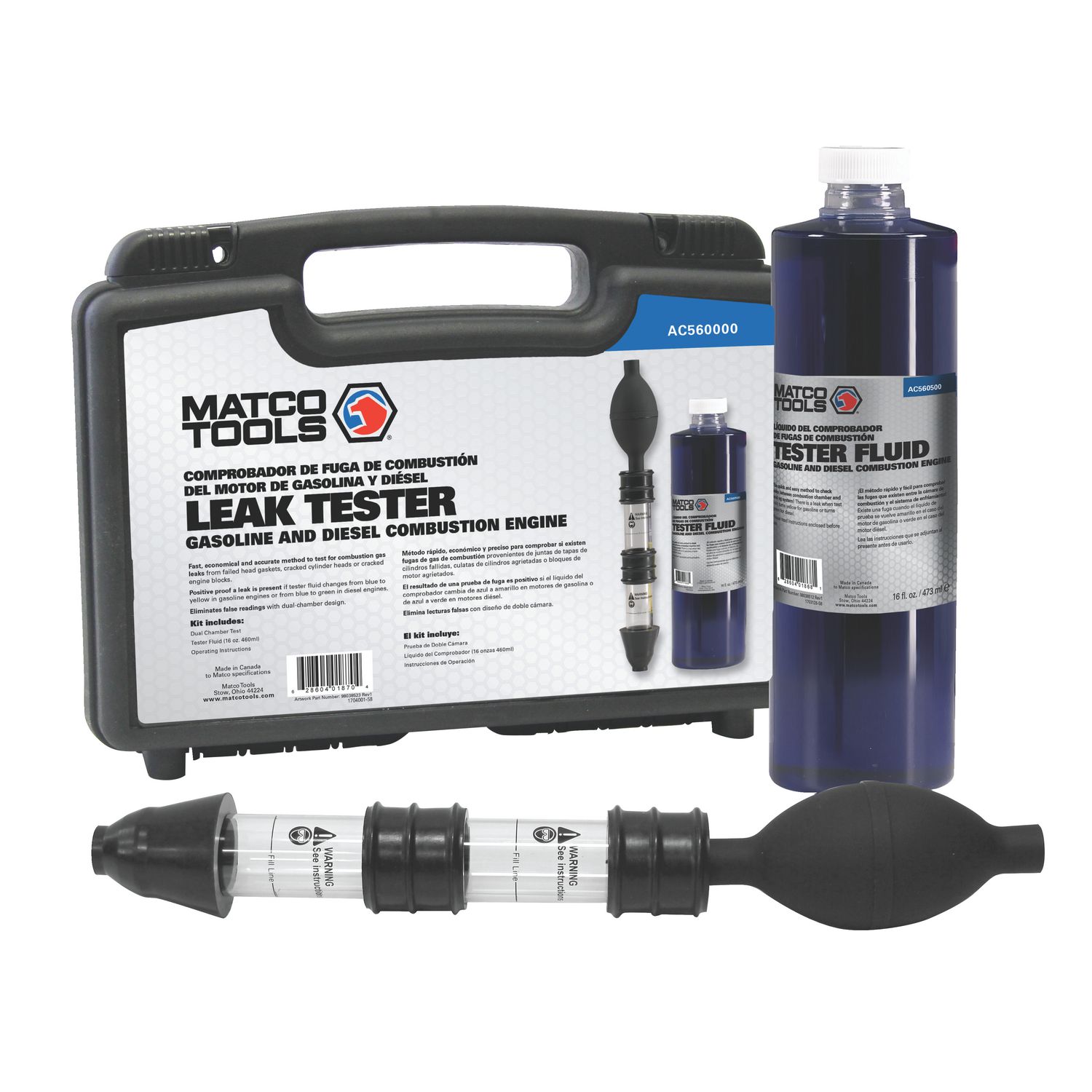 COMBUSTION LEAK TESTER AC560000 | eBaydiy Tools