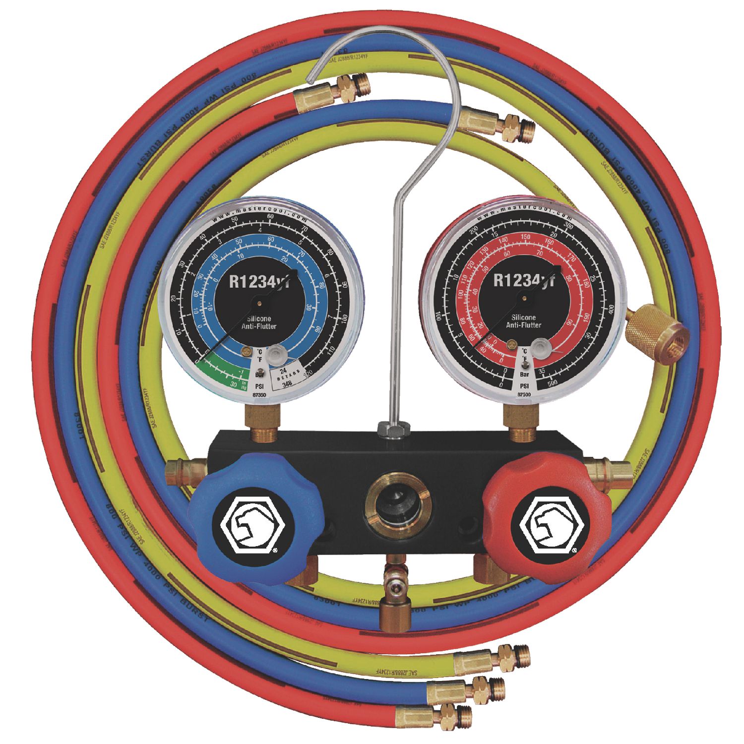 R1234YF ALUMINUM GAUGE SET AC83272 | eBaydiy Tools