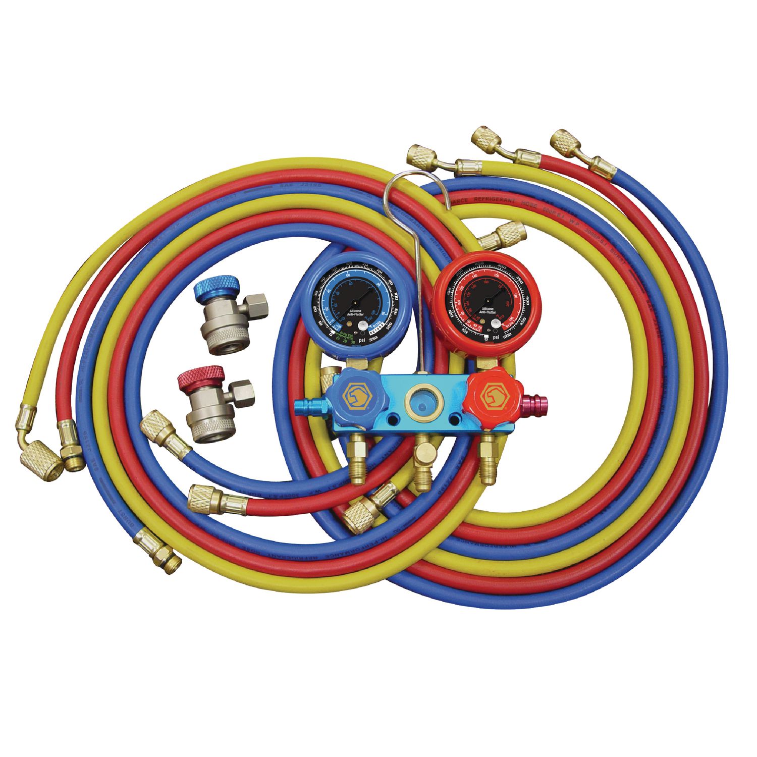 DUAL ALUMINUM BLOCK WITH 2 SETS OF 72 HOSES AC98772A | eBaydiy Tools