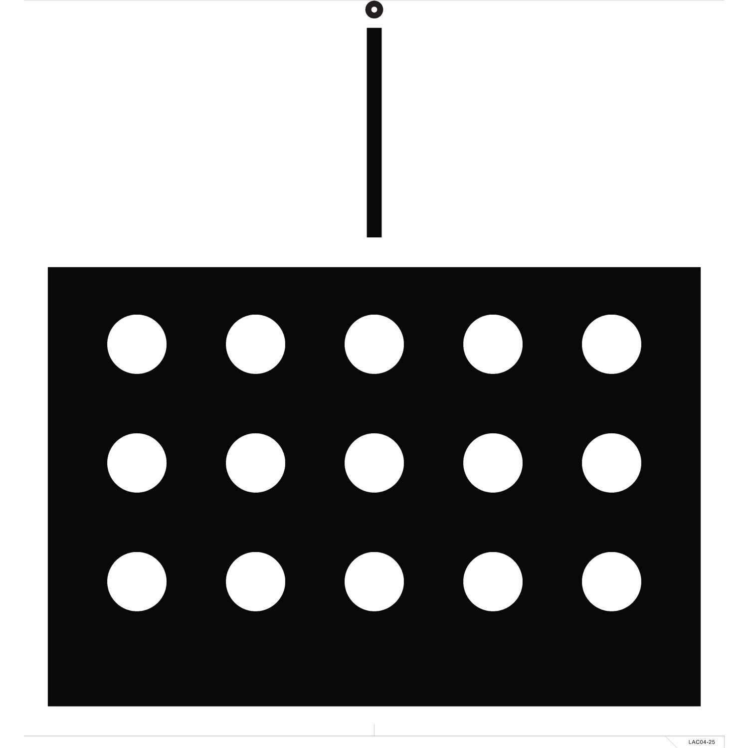 ADAS TOYOTA REAR COLLISION WARNING TARGET (LAC04-25) ADASTOYOTARC | eBaydiy Tools