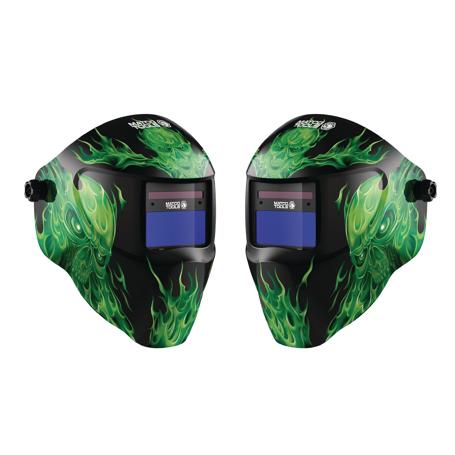 170 SERIES WELDING HELMET - GREEN FLAME ADEW170NG | eBaydiy Tools
