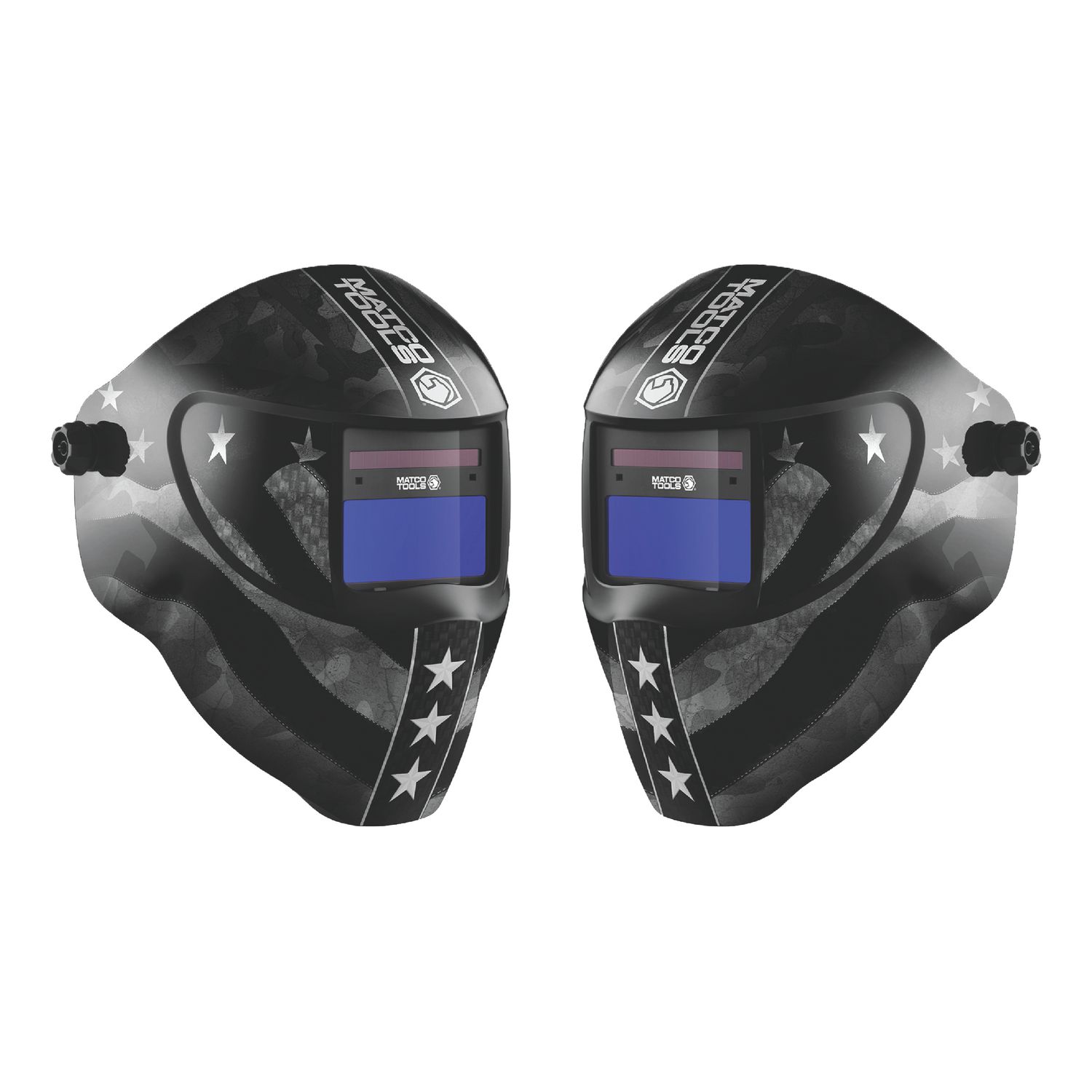 9-13 VARIABLE SHADE AUTO DARKENING WELDING HELMET WITH SUBDUED FLAG ADEW170SF | eBaydiy Tools