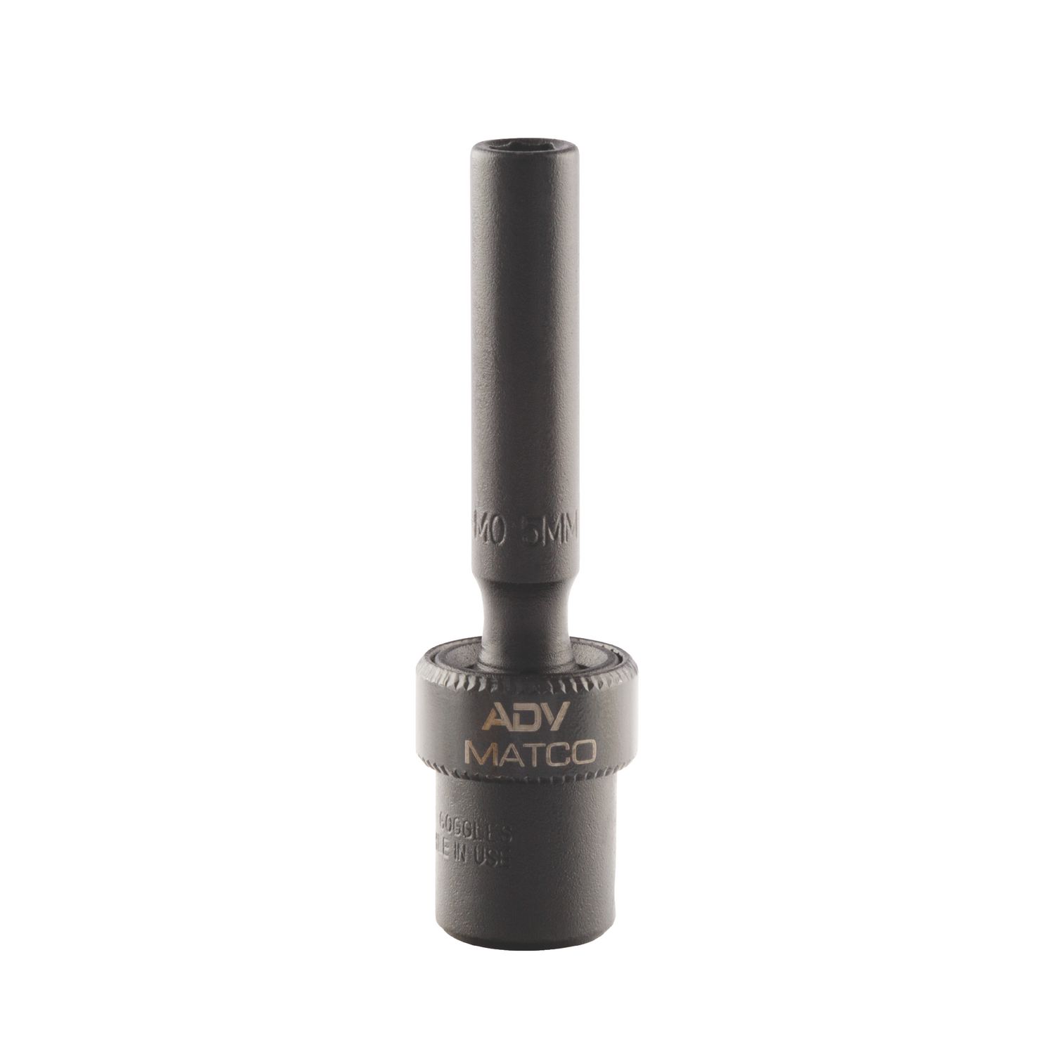 1/4 DRIVE 5MM METRIC 6 POINT ADV DEEP UNIVERSAL IMPACT SOCKET ADUP5M6V | eBaydiy Tools