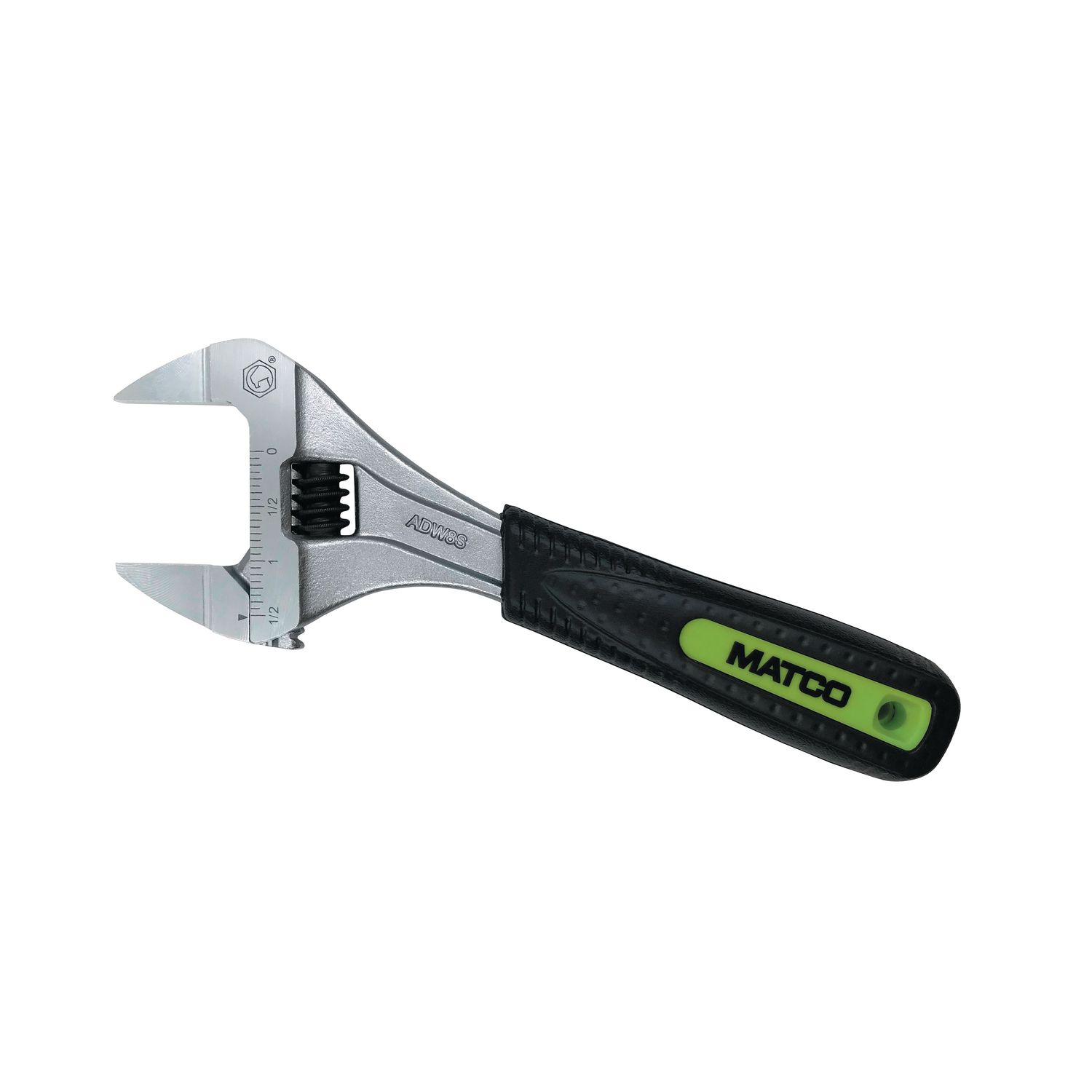 8 LONG SUPER WIDE OPENING ADJUSTABLE WRENCH WITH EXTRA SLIM JAWS ADW8S | eBaydiy Tools