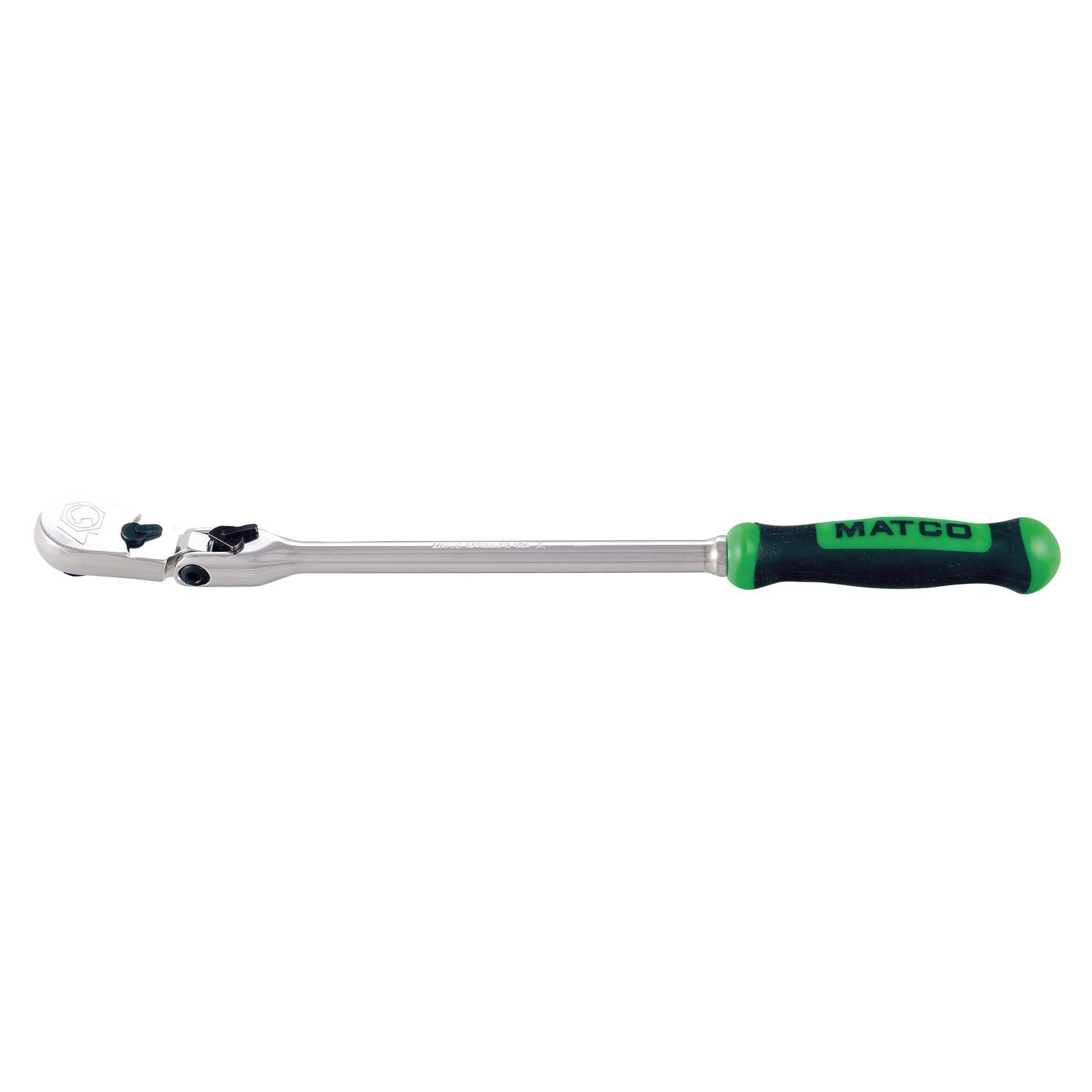 1/4 DRIVE 10-3/4 LONG LOCKING FLEX RATCHET WITH ERGO HANDLE - GREEN AFR98LFG | eBaydiy Tools