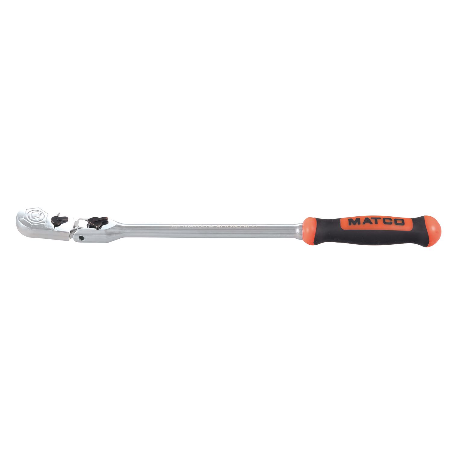 1/4 DRIVE 10-3/4 LONG LOCKING FLEX RATCHET WITH ERGO HANDLE - ORANGE AFR98LFM | eBaydiy Tools
