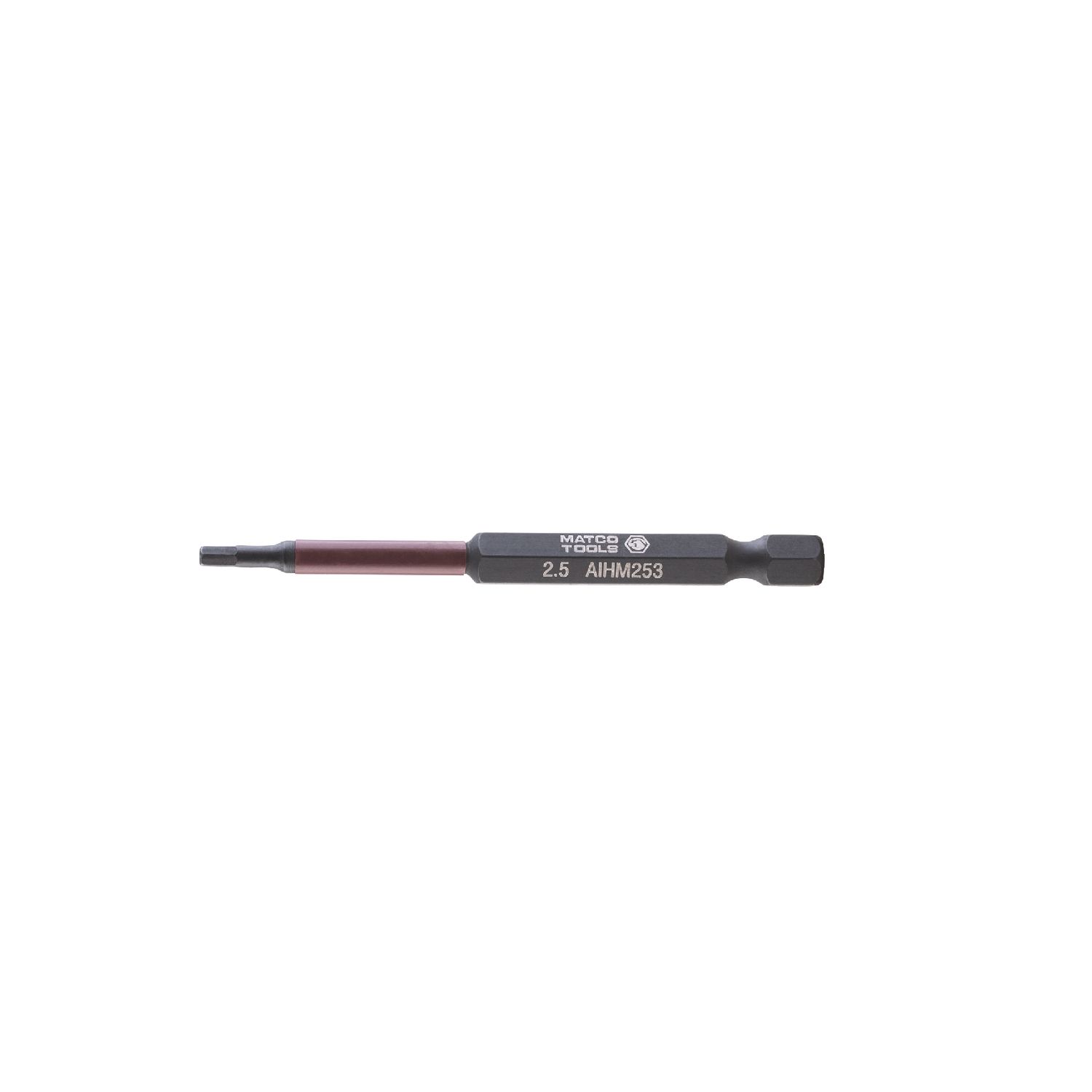 2.5MM METRIC HEX POWER BIT, 3 AIHM253 | eBaydiy Tools