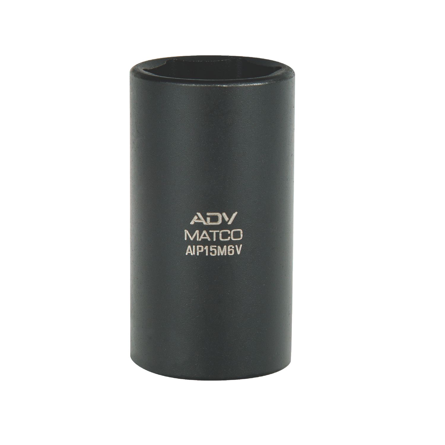 1/4 DRIVE 15MM METRIC 6 POINT MID-LENGTH IMPACT SOCKET AIP15M6V | eBaydiy Tools