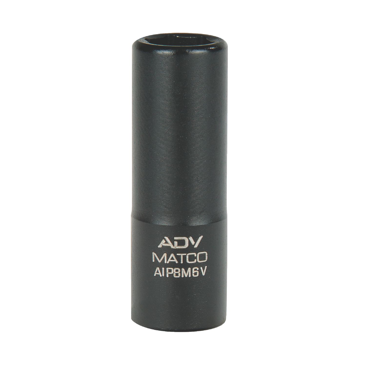 1/4 DRIVE 8MM METRIC 6 POINT MID-LENGTH IMPACT SOCKET AIP8M6V | eBaydiy Tools