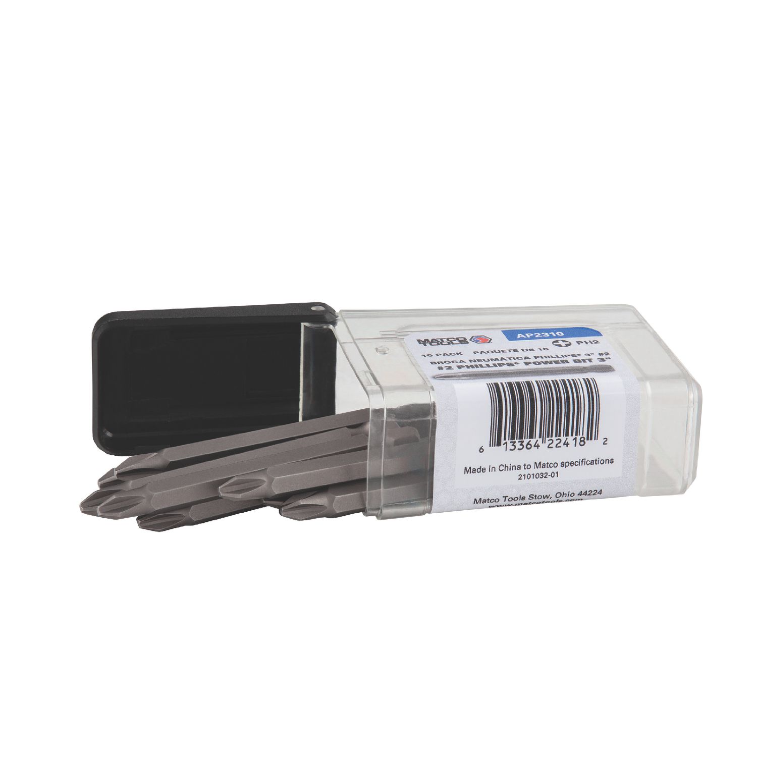 #2 PHILLIPS POWER BIT 3 - 10 PK AP2310 | eBaydiy Tools