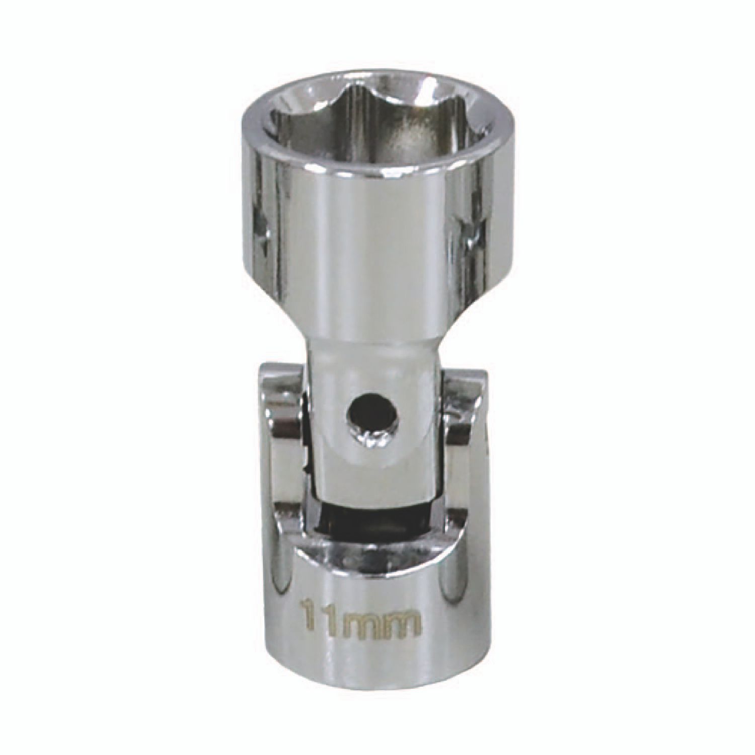 1/4'' DRIVE 11 MM 6 POINT STUBBY UNIVERSAL SOCKET AUS11M6A | eBaydiy Tools