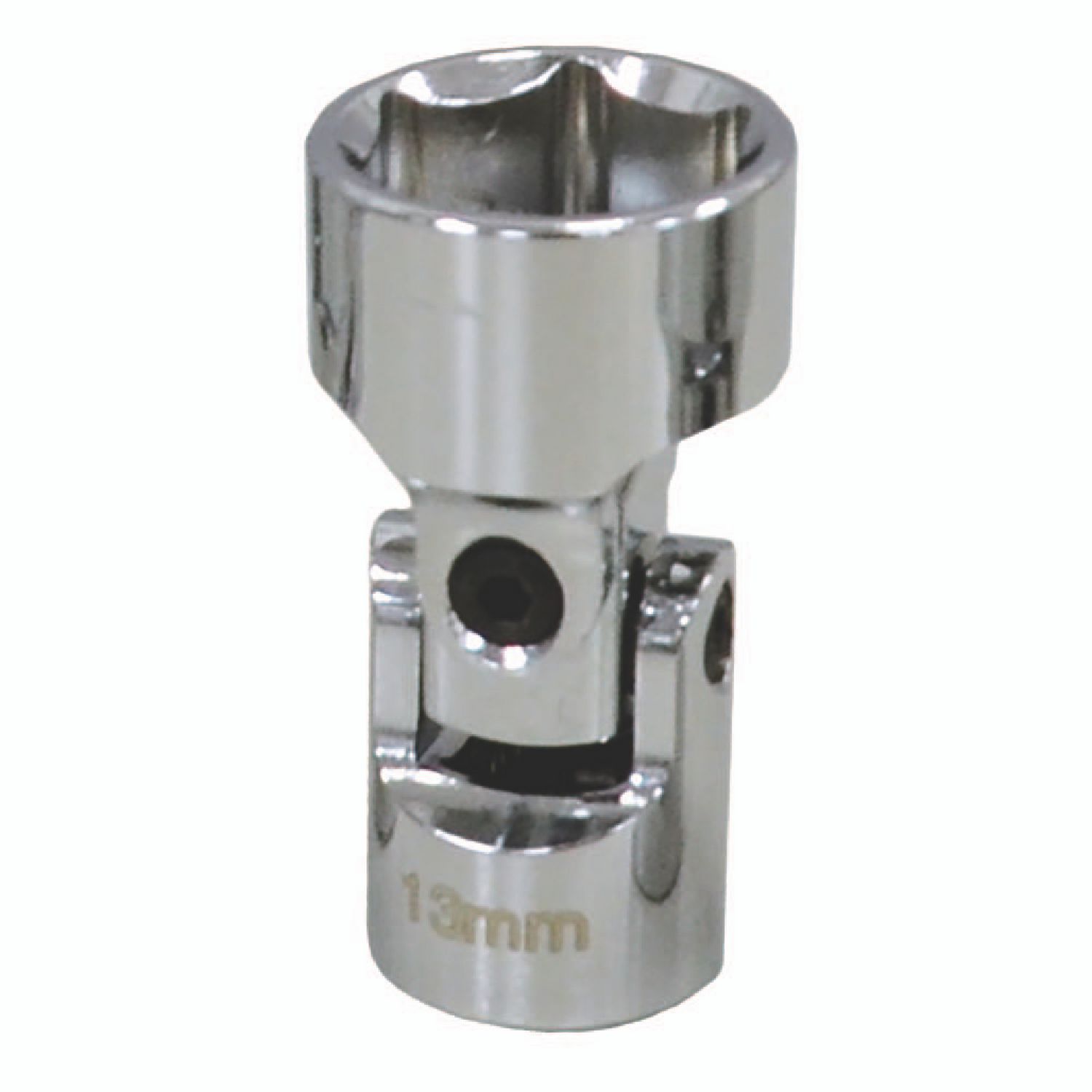 1/4'' DRIVE 13 MM 6 POINT STUBBY UNIVERSAL SOCKET AUS13M6A | eBaydiy Tools