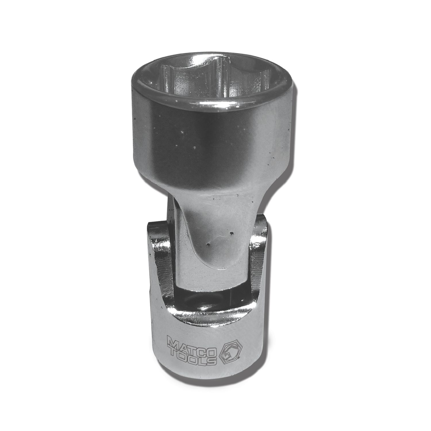 1/4 DRIVE 7/16 SAE SHALLOW U-JOINT SOCKET AUS146B | eBaydiy Tools