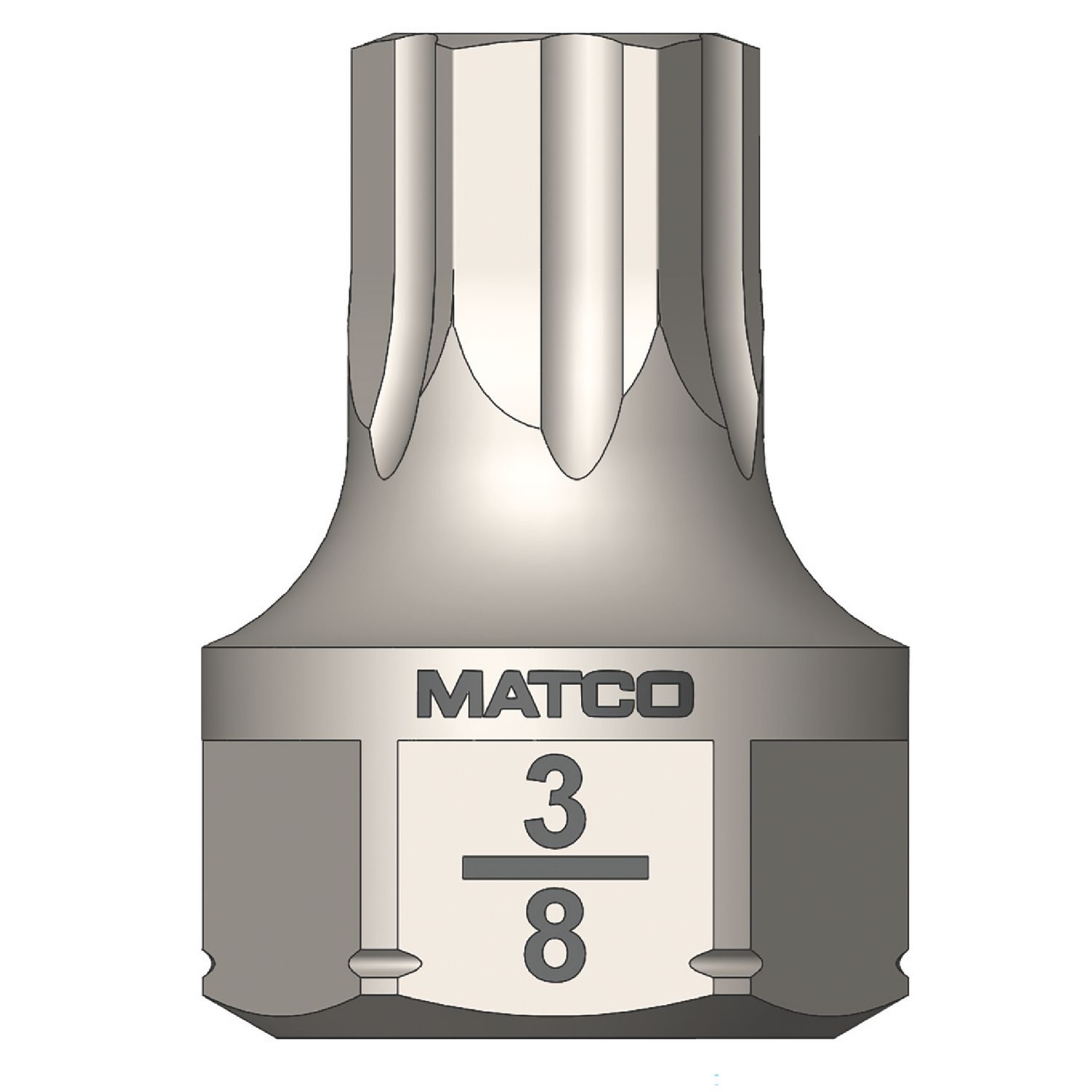 3/8 AND 17MM DUAL DRIVE SAE OPTI-GRIP HEX BIT 3/8 B17XY12OGB | eBaydiy Tools