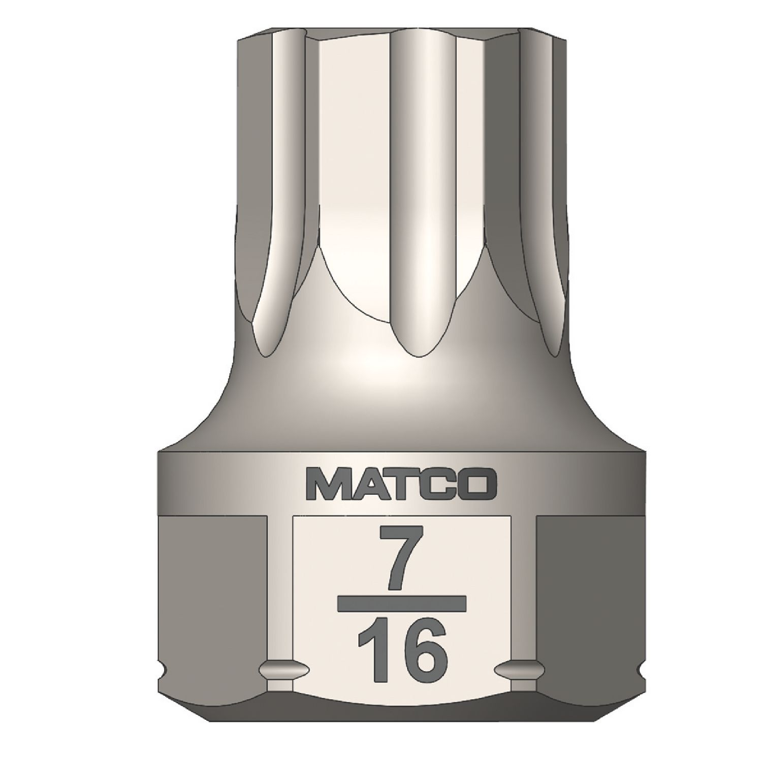 3/8 AND 17MM DUAL DRIVE SAE OPTI-GRIP HEX BIT 7/16 B17XY14OGB | eBaydiy Tools