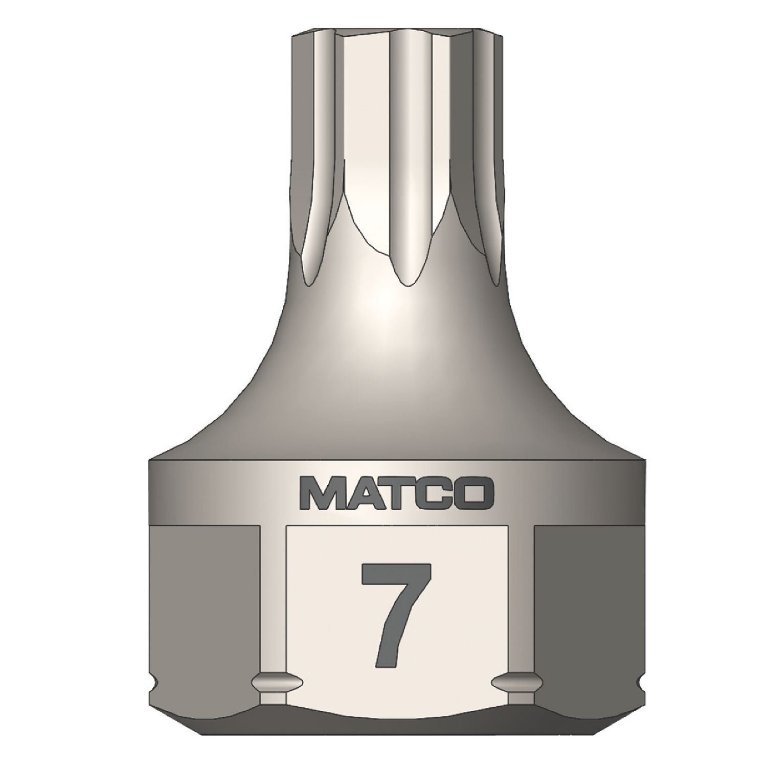 3/8 AND 17MM DUAL DRIVE METRIC OPTI-GRIP HEX BIT 7MM B17XY7MOGB | eBaydiy Tools