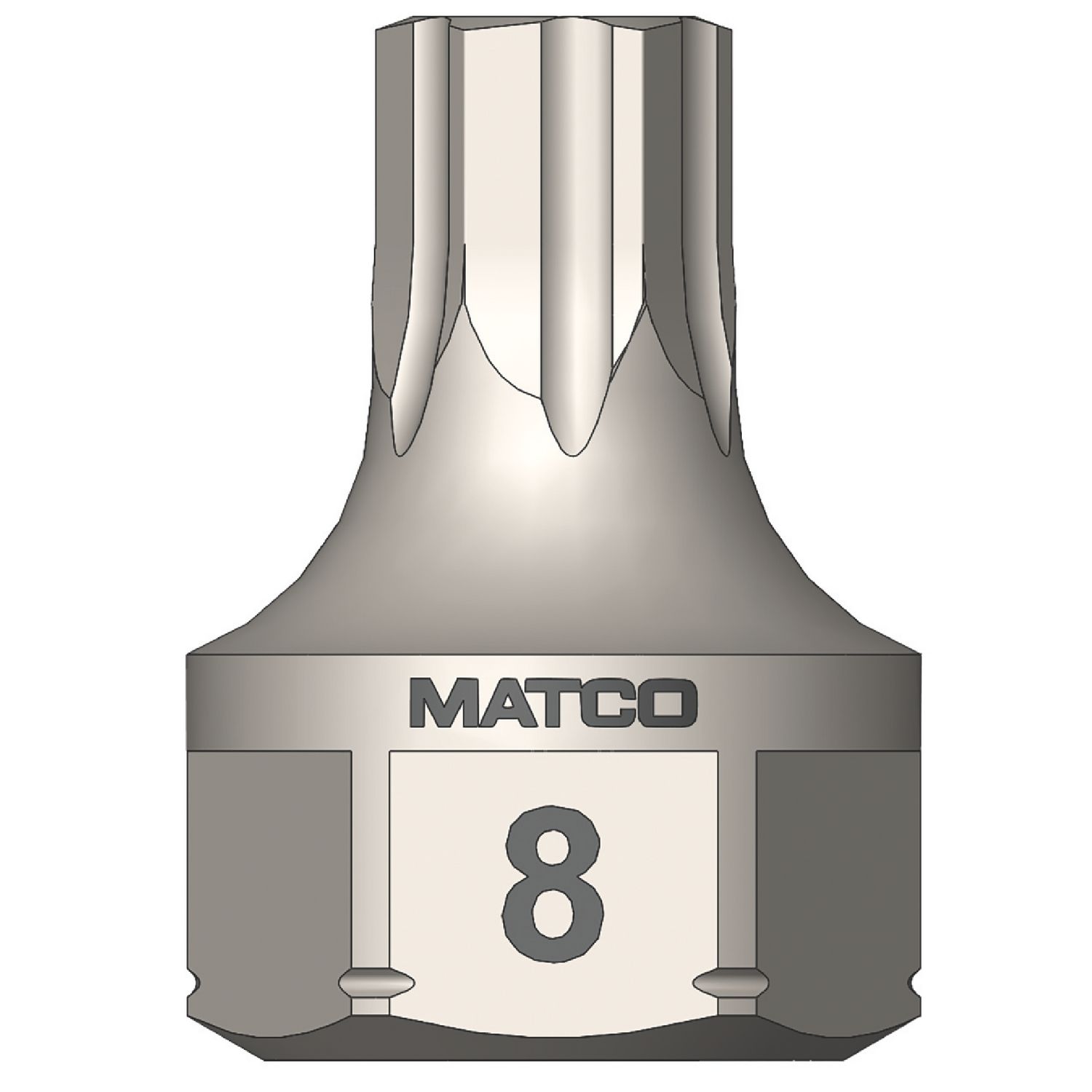 3/8 AND 17MM DUAL DRIVE METRIC OPTI-GRIP HEX BIT 8MM B17XY8MOGB | eBaydiy Tools