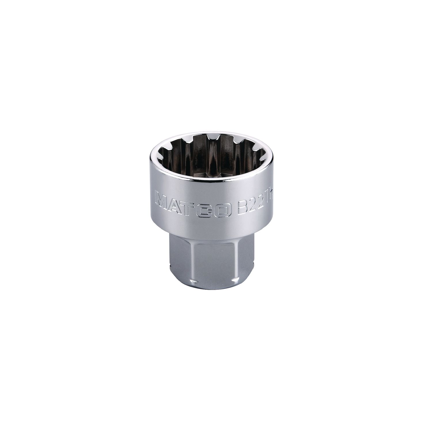 22MM THRU-DRIVE SPLINE SOCKET B22TH | eBaydiy Tools