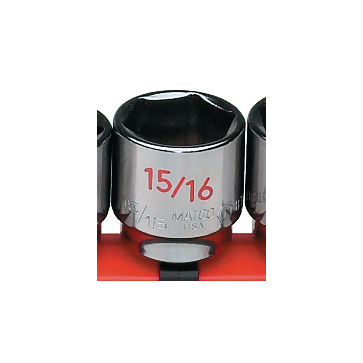 3/8 DRIVE 15/16 SAE 6 POINT CHROME SOCKET B306A | eBaydiy Tools