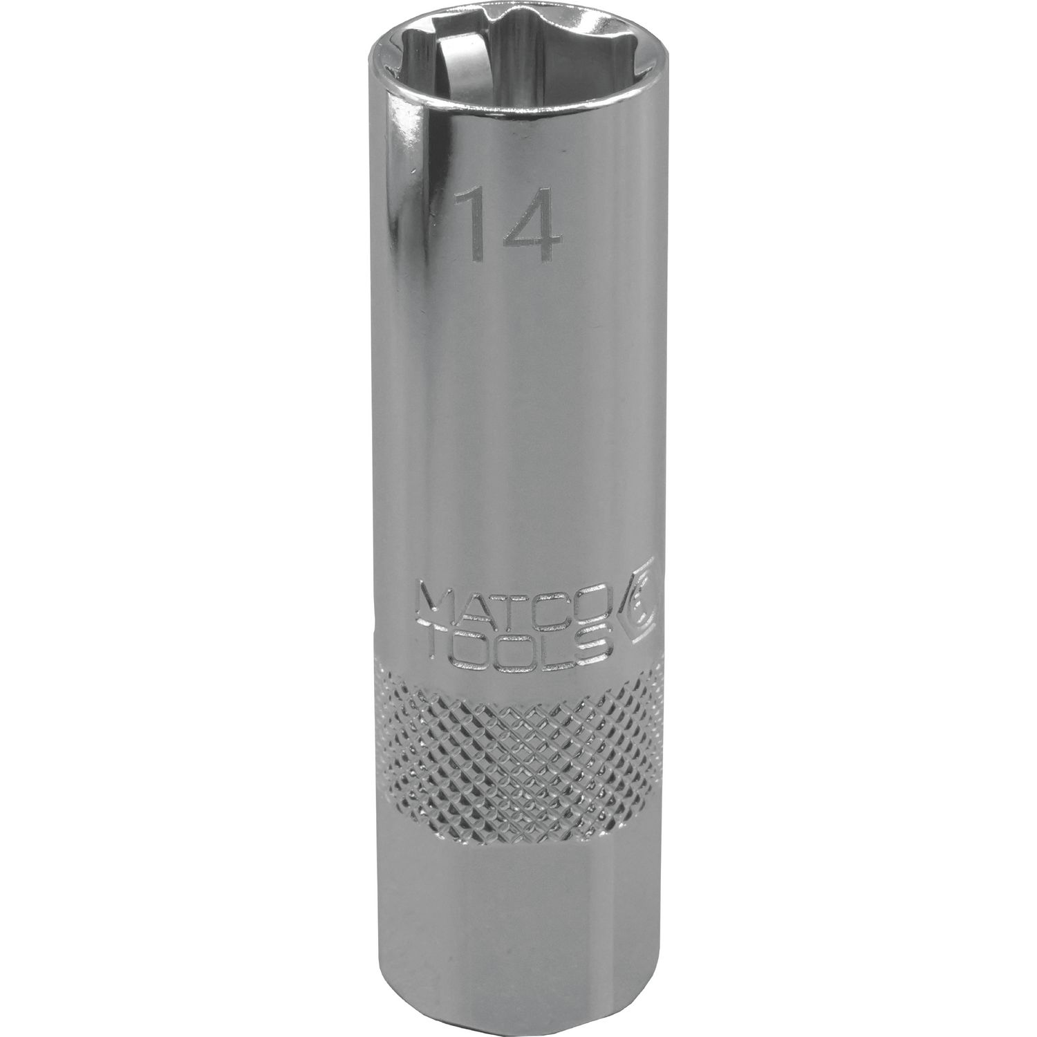 3/8 DRIVE 14mm METRIC 6 POINT 2½ LONG SPARK PLUG SOCKET WITH RETAINING TABS BD14MRSP6 | eBaydiy Tools