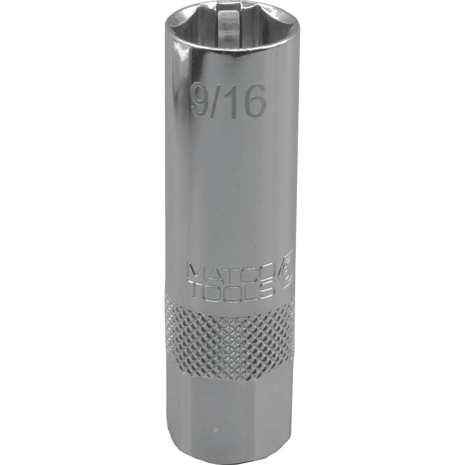 3/8 DRIVE 9/16 SAE 6 POINT 2½ LONG SPARK PLUG SOCKET WITH RETAINING TABS BD18RSP6 | eBaydiy Tools