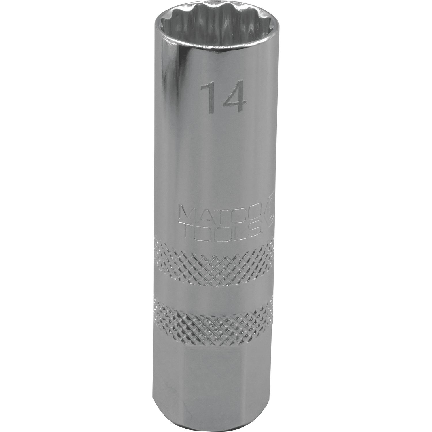 3/8 DRIVE 14mm METRIC 12 POINT 2½ LONG MAGNETIC SPARK PLUG SOCKET BDM14M2SP | eBaydiy Tools