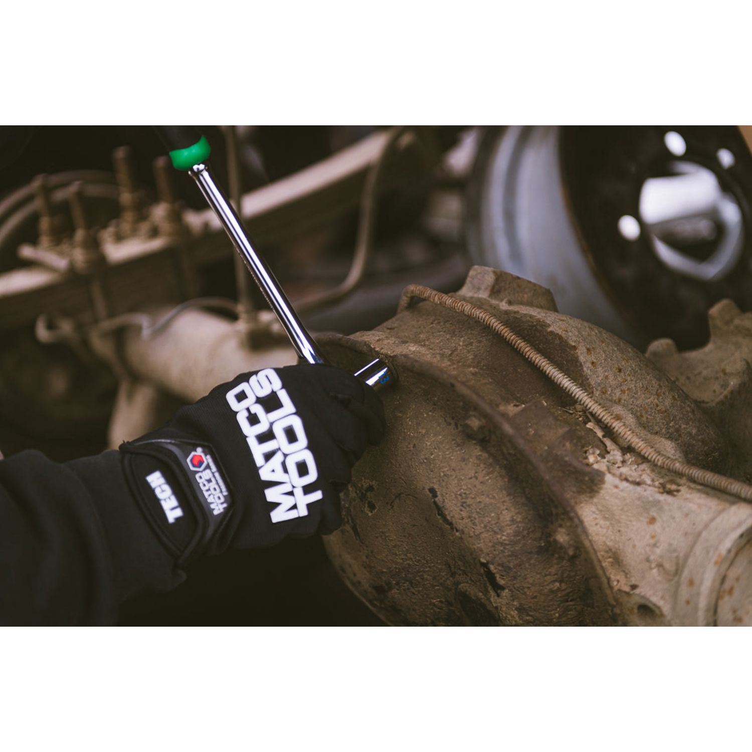 3/8 DRIVE 11-3/4 EIGHTY8 TOOTH FIXED RATCHET WITH ERGO HANDLE - GREEN BFR118G | eBaydiy Tools - Image 3