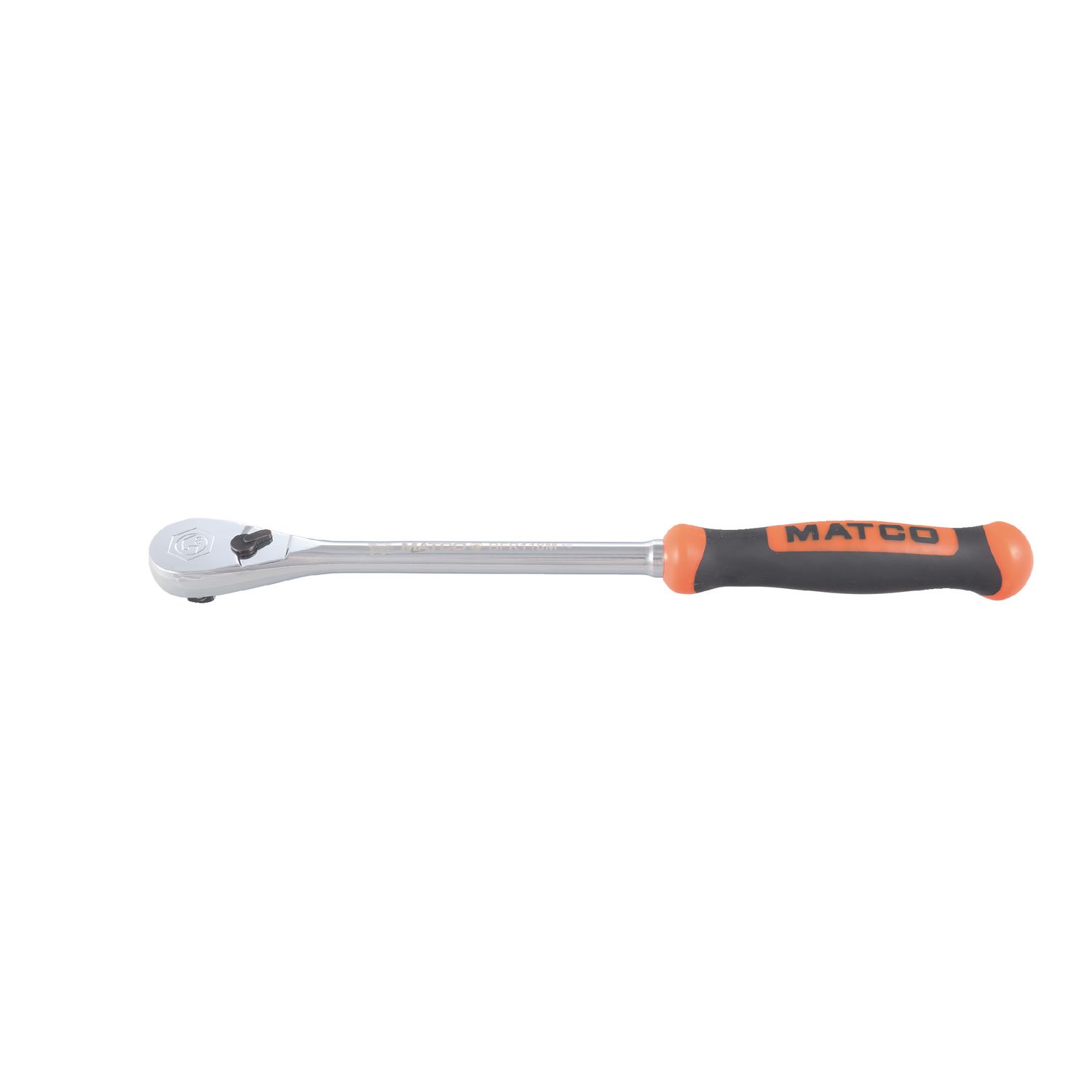3/8 DRIVE 11-3/4 EIGHTY8 TOOTH FIXED RATCHET WITH ERGO HANDLE - ORANGE BFR118M | eBaydiy Tools