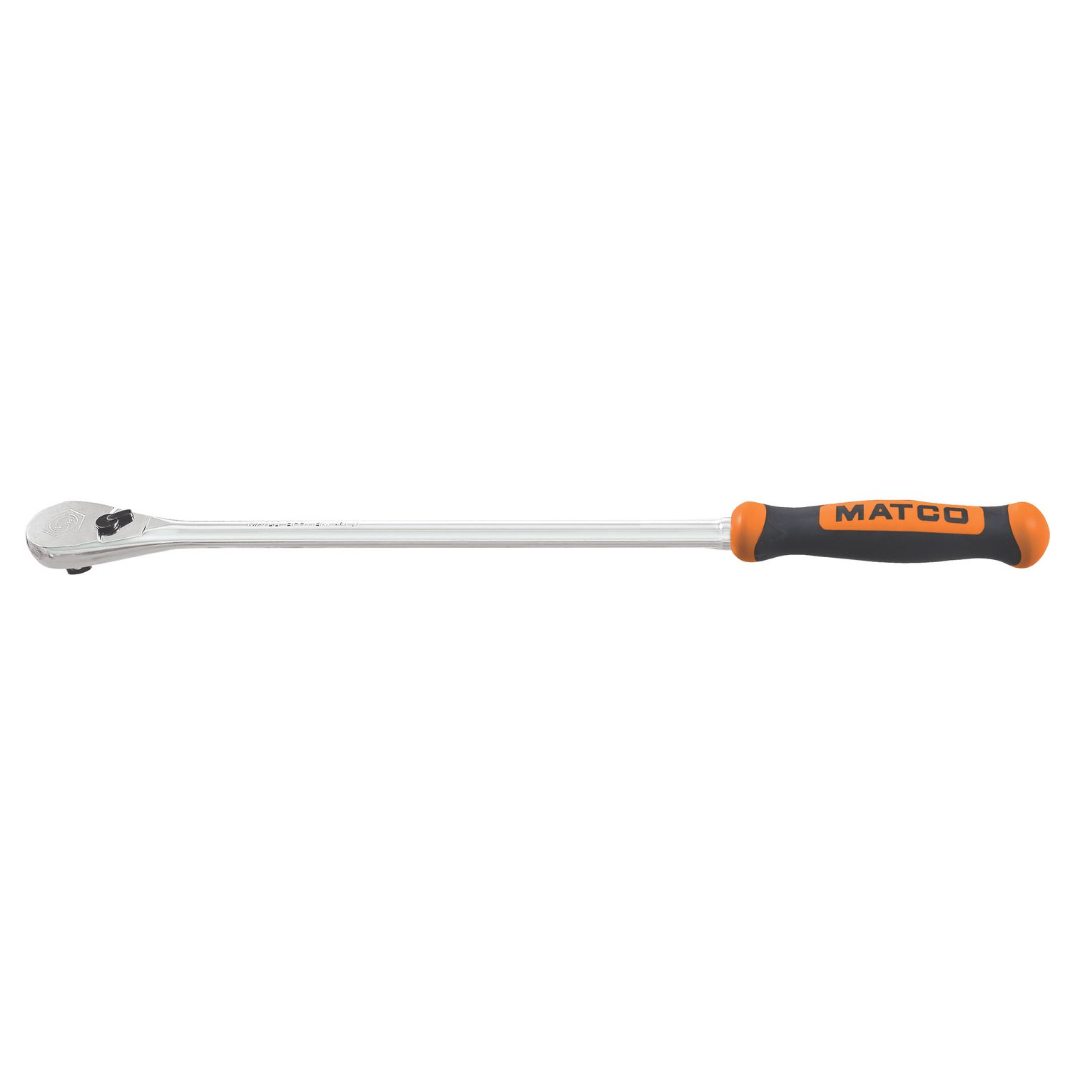 3/8 DRIVE 15-3/4 EIGHTY8 TOOTH FIXED RATCHET WITH ERGO HANDLE - ORANGE BFR158M | eBaydiy Tools