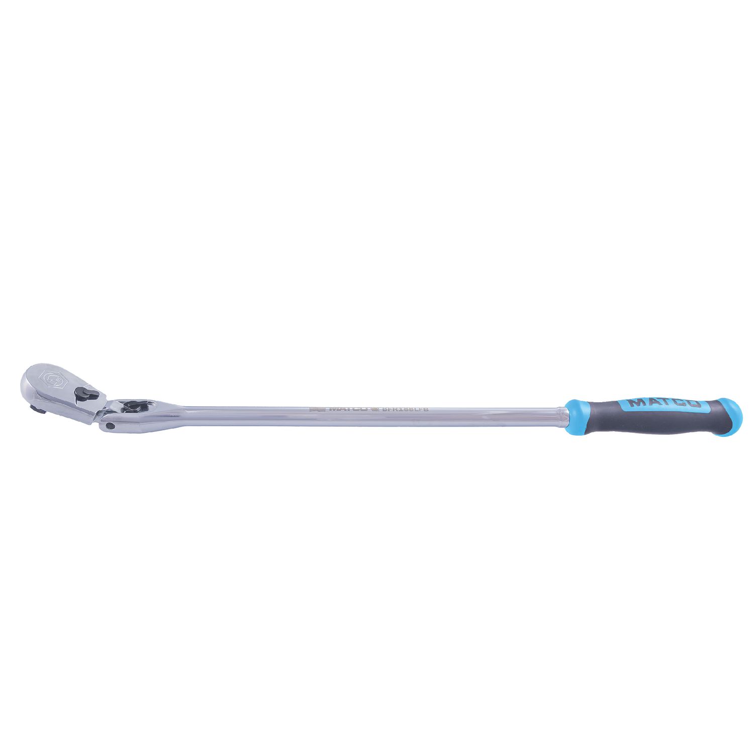 3/8 DRIVE 18-1/2 EIGHTY8 TOOTH LOCKING FLEX RATCHET WITH ERGO HANDLE - BLUE BFR188LFB | eBaydiy Tools