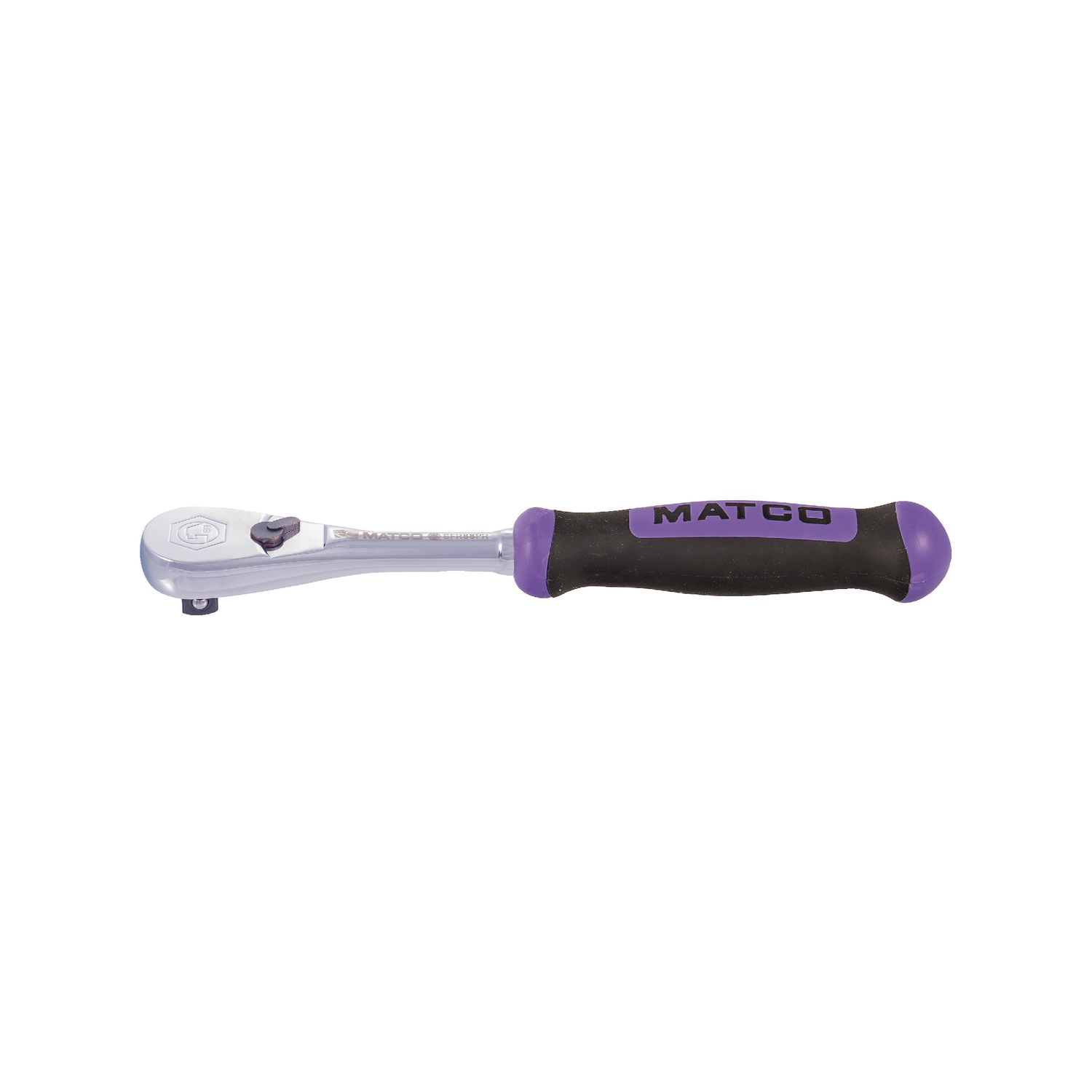 3/8 DRIVE 8-3/4 EIGHTY8 TOOTH FIXED RATCHET WITH ERGO HANDLE - PURPLE BFR88PR | eBaydiy Tools