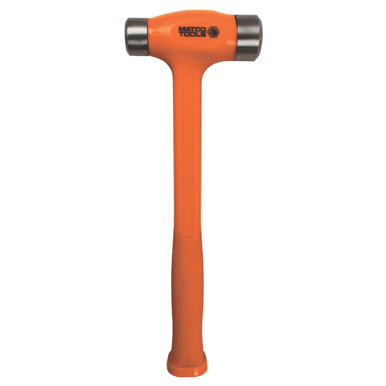 24 OZ. DEAD BLOW STEEL FACE FLAT HAMMER ORANGE BH24DBFO | eBaydiy Tools