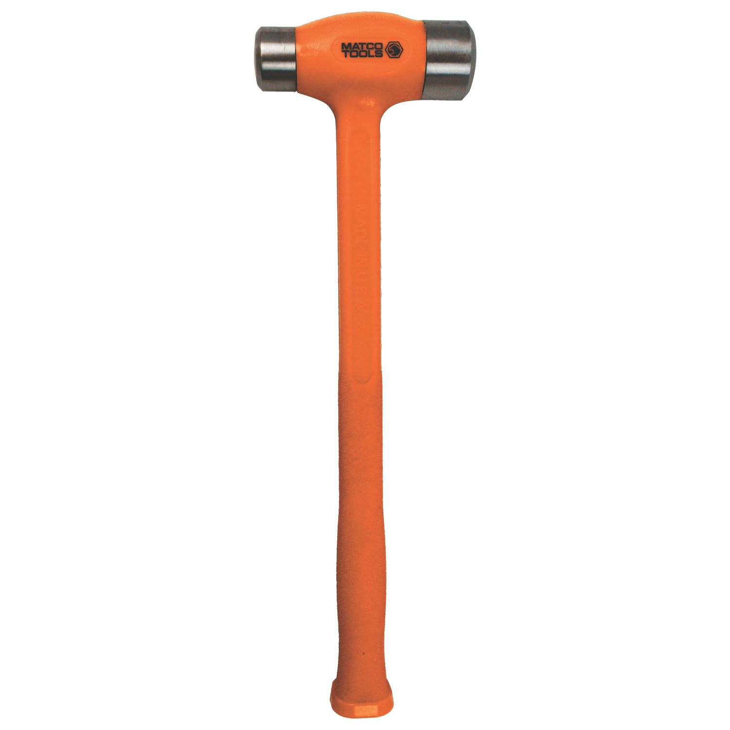 40 OZ. DEAD BLOW STEEL FACE FLAT HAMMER ORANGE BH40DBFO | eBaydiy Tools