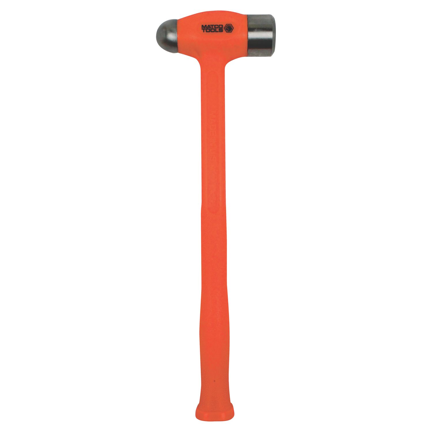 40 OZ. DEAD BLOW STEEL FACE BALL-PEEN HAMMER - ORANGE BH40DBOR | eBaydiy Tools