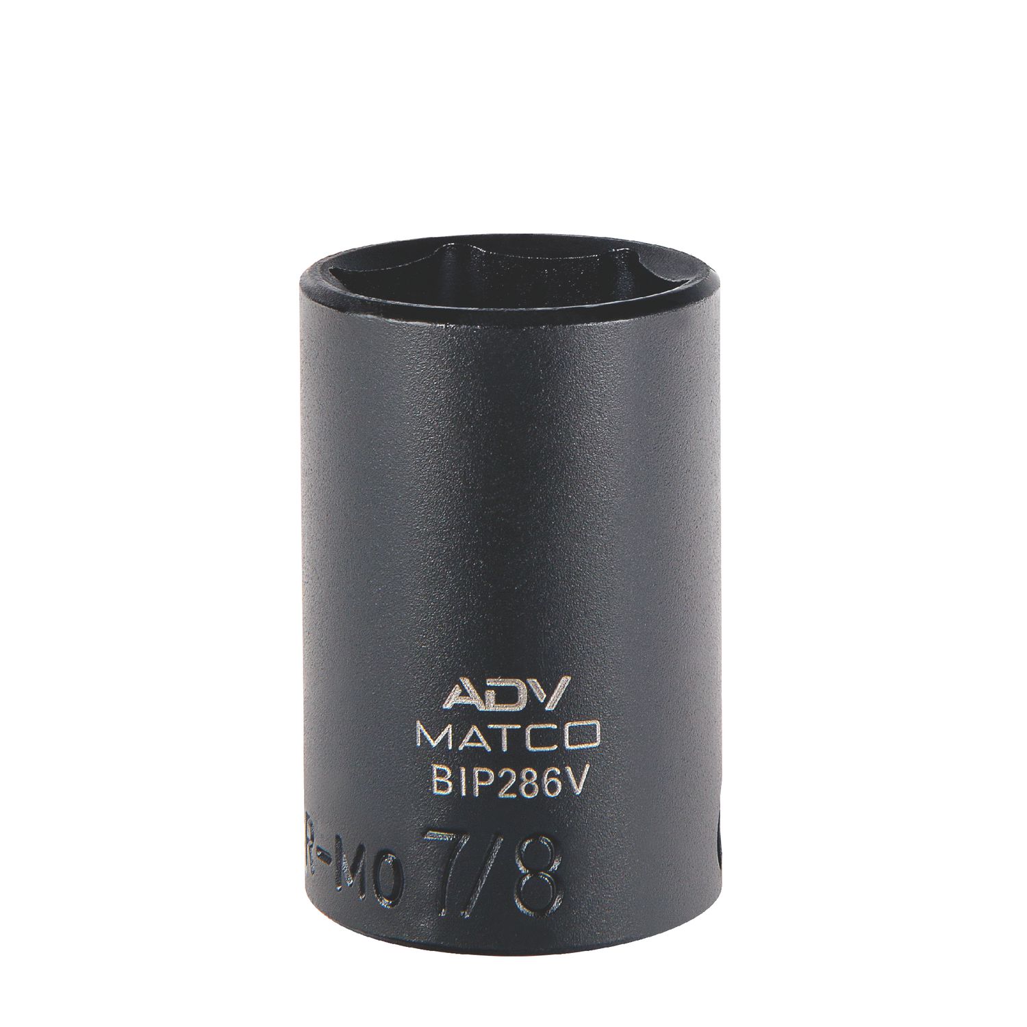 3/8 DRIVE 7/8 SAE 6 POINT MID-LENGTH IMPACT SOCKET BIP286V | eBaydiy Tools