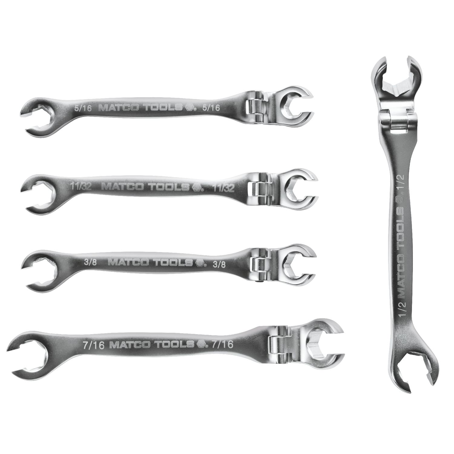 SAE BRAKE LINE WRENCH SET BLW5S | eBaydiy Tools