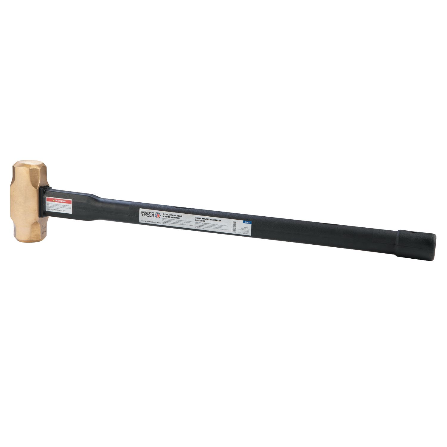 6 LB. BRASS HEAD HAMMER, 30 BRSL6 | eBaydiy Tools