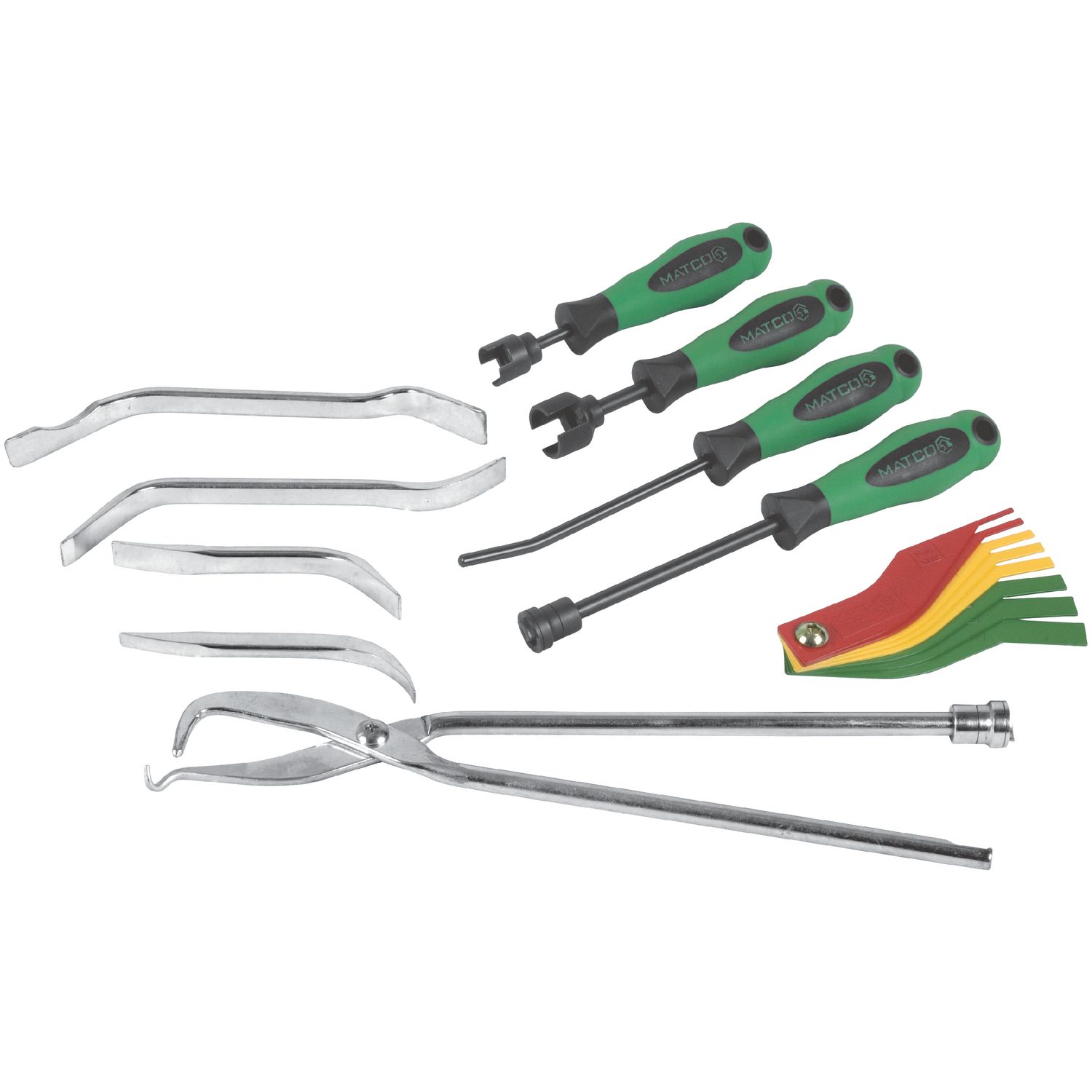 10 PIECE BRAKE TOOL SET - GREEN BTSG10 | eBaydiy Tools