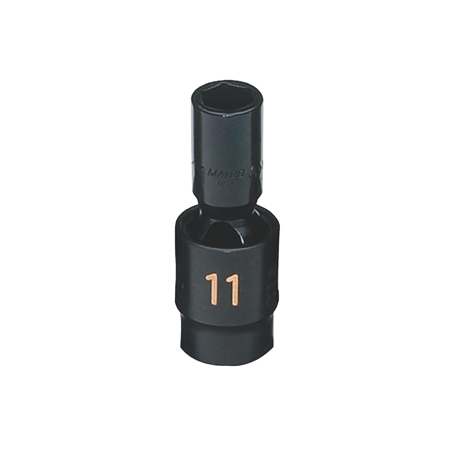 3/8 DRIVE 11MM METRIC 6 POINT MID-LENGTH UNIVERSAL IMPACT SOCKET BUPI11M6 | eBaydiy Tools