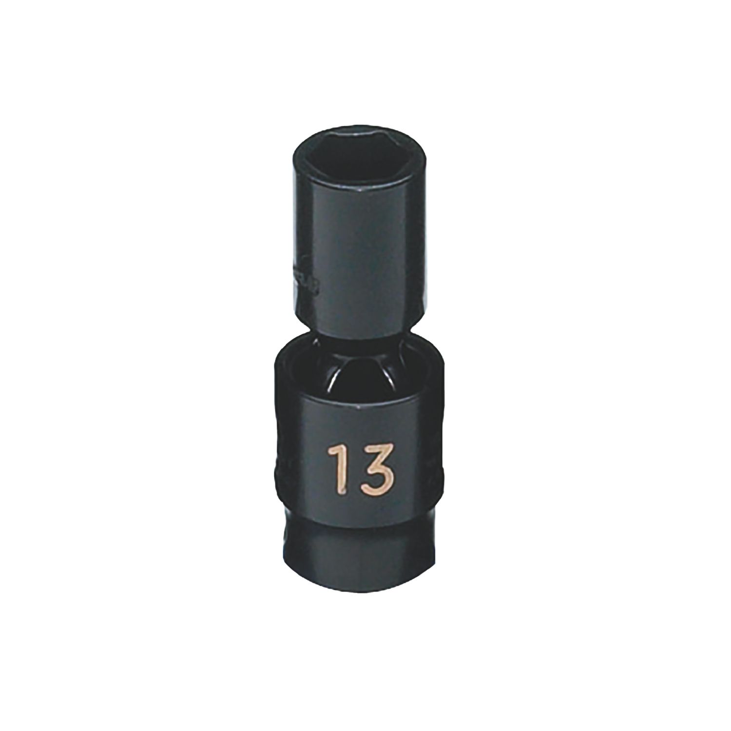 3/8 DRIVE 13MM METRIC 6 POINT MID-LENGTH UNIVERSAL IMPACT SOCKET BUPI13M6 | eBaydiy Tools