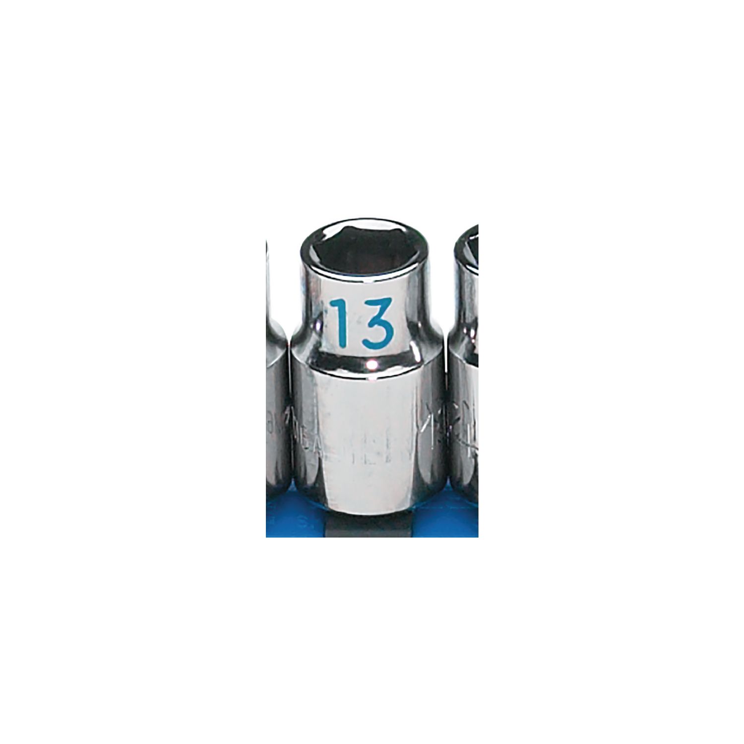 1/2 DRIVE 13MM METRIC 6 POINT CHROME SOCKET C13M6A | eBaydiy Tools