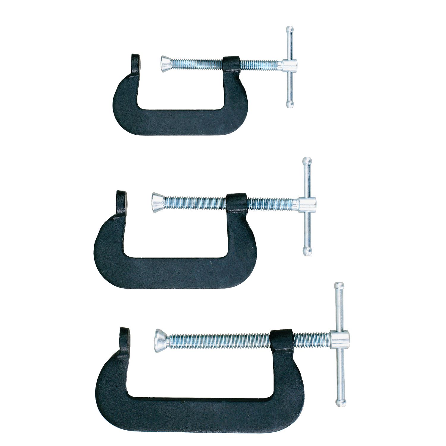 JUNIOR C-CLAMPS, SET OF 3 CCSJ3SET | eBaydiy Tools