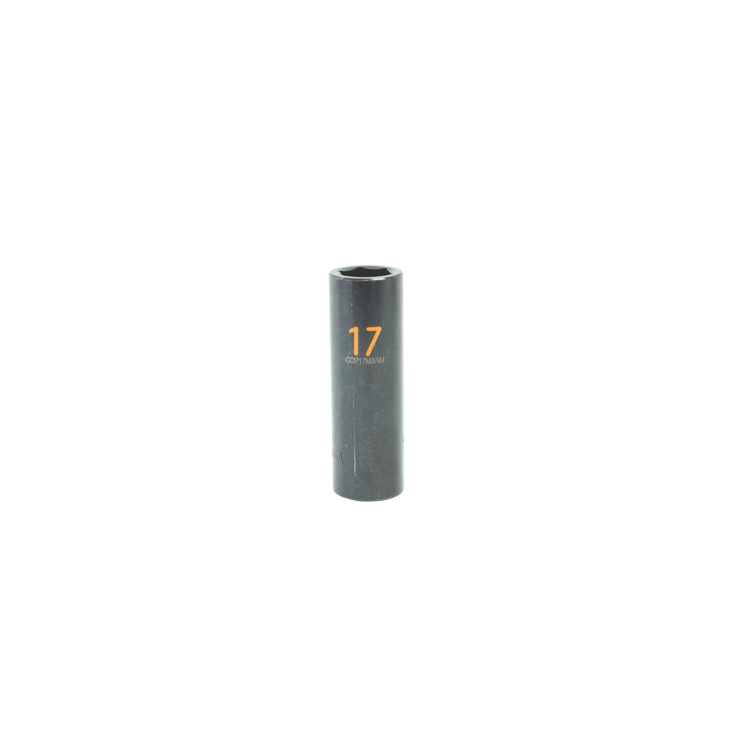 1/2 DRIVE 17MM METRIC 6 POINT DEEP IMPACT SOCKET - ORANGE CDP17M6AM | eBaydiy Tools